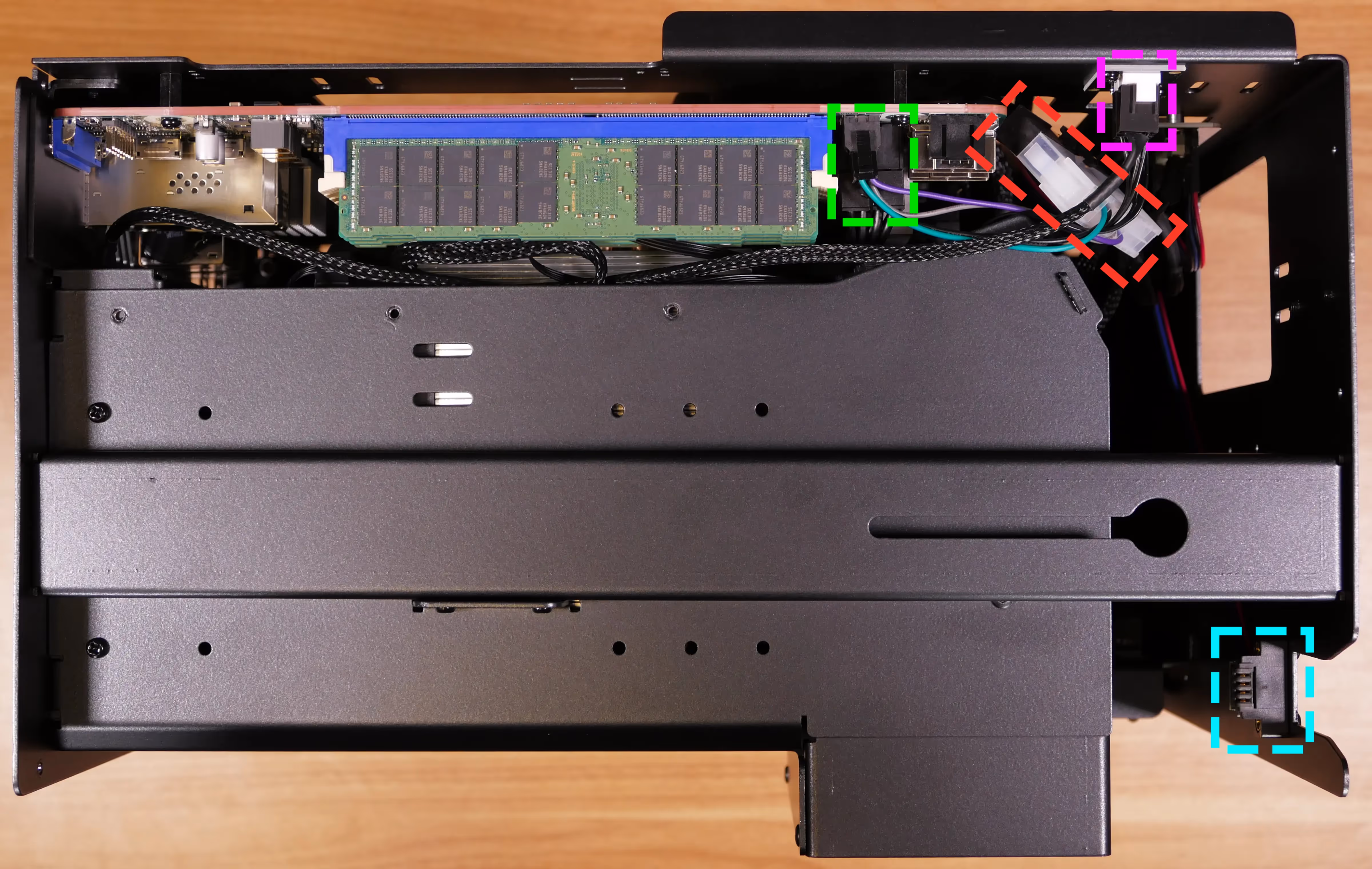 Internal overview (top)