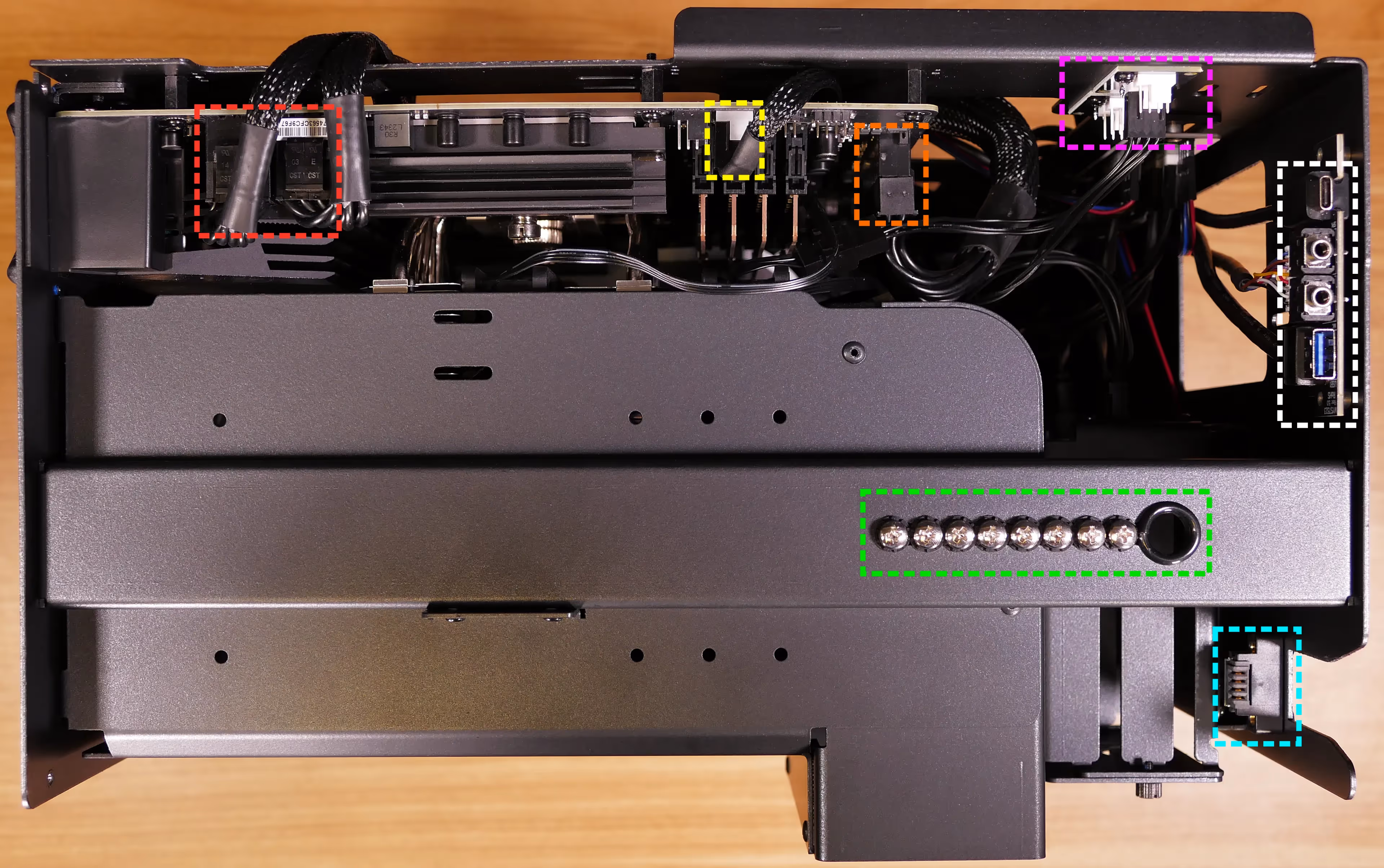 Internal overview (top)