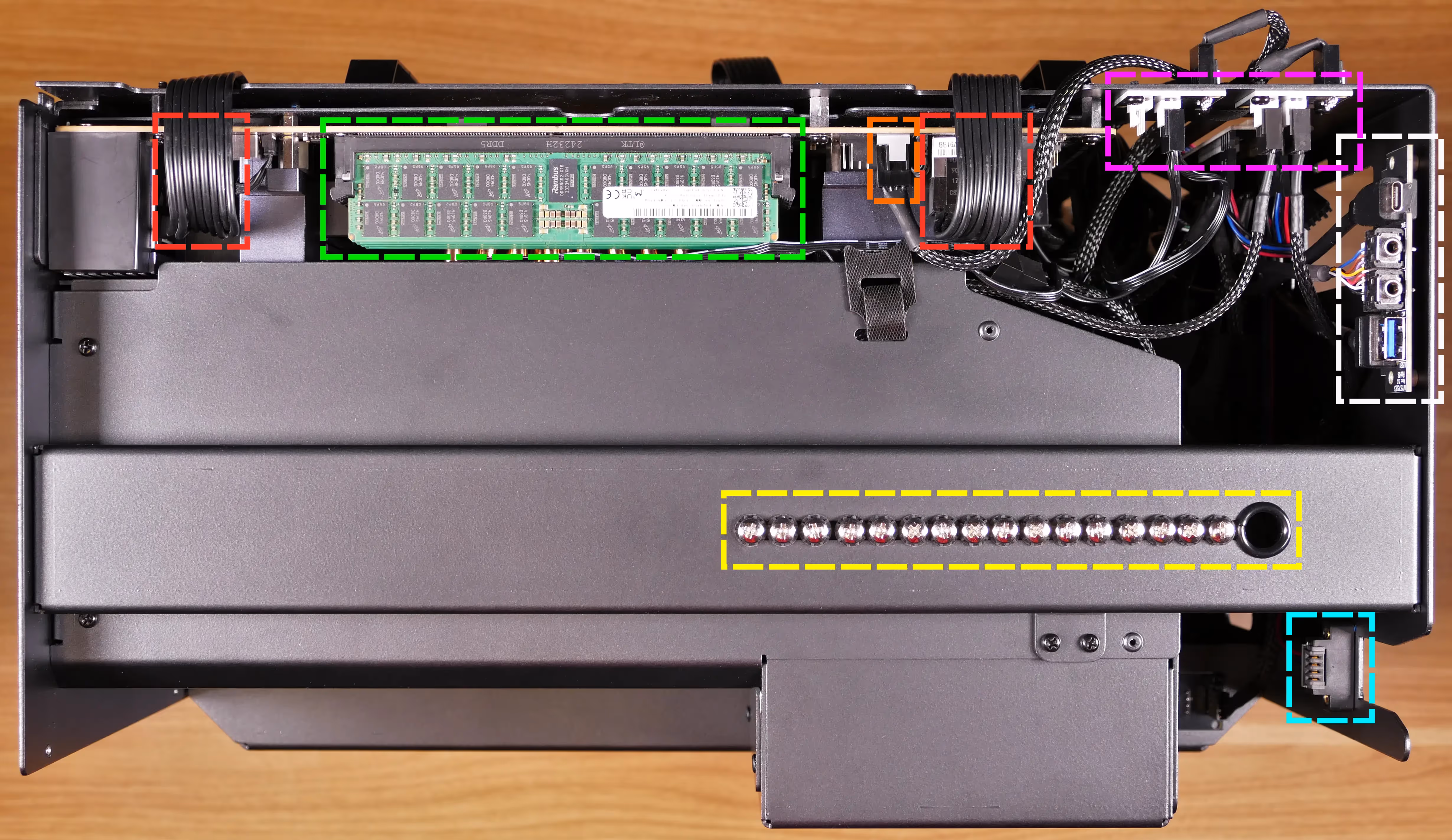 Internal overview (top)