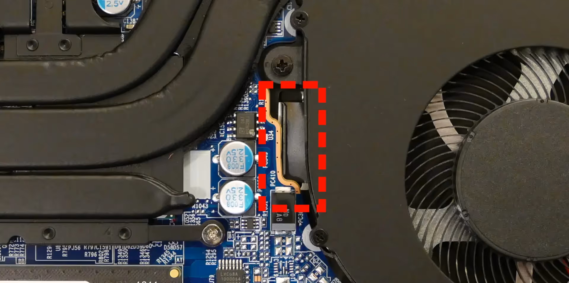 Keyboard adhesive access point