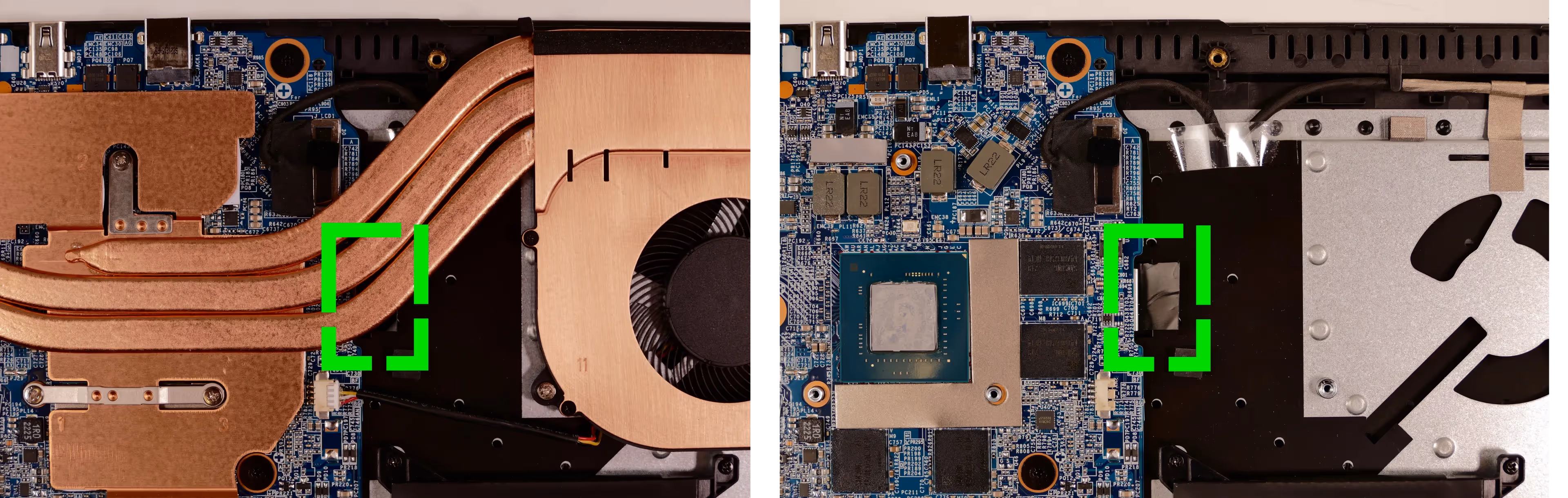 Keyboard adhesive strip location