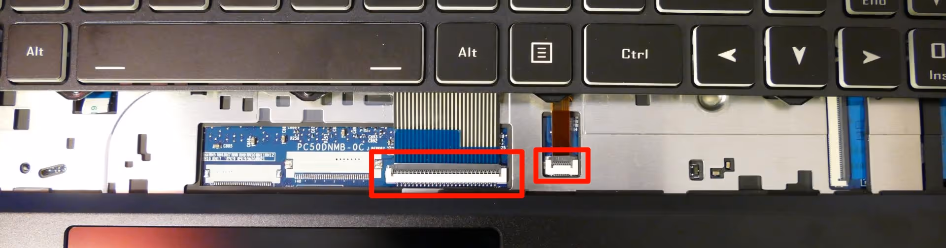 Keyboard connectors