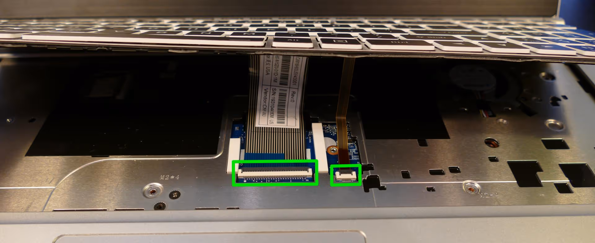 Keyboard ribbons