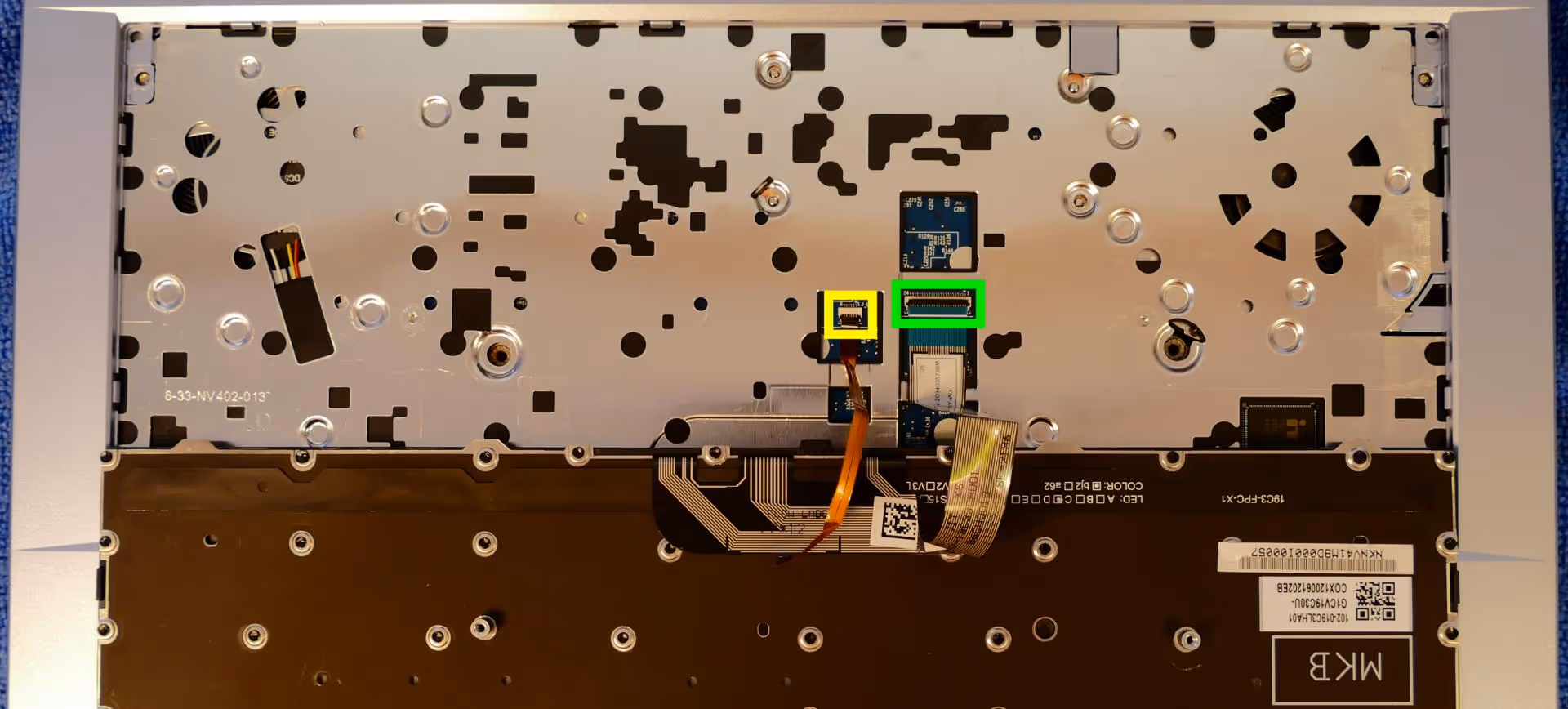 Keyboard ribbons