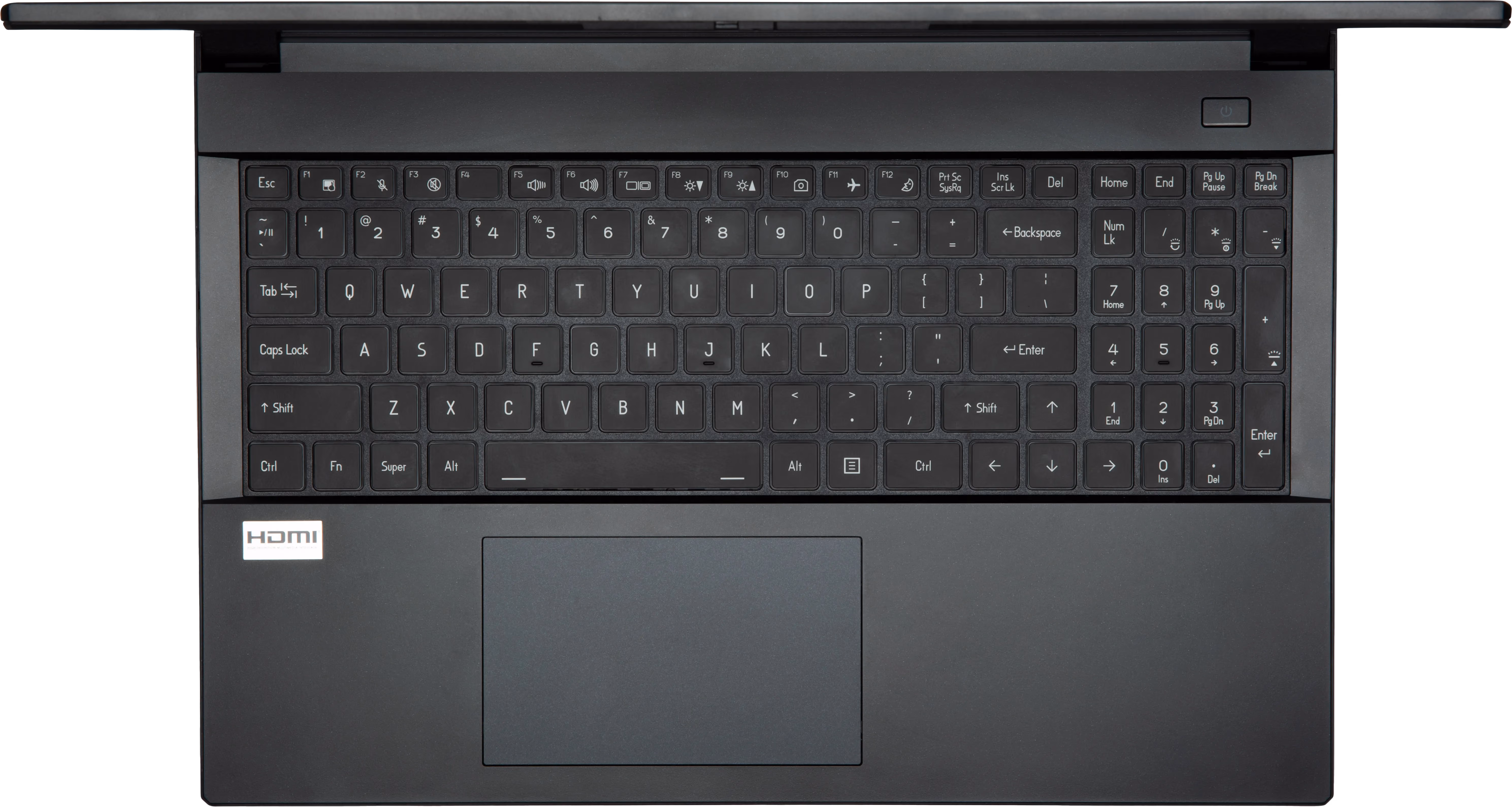 Keyboard & Touchpad
