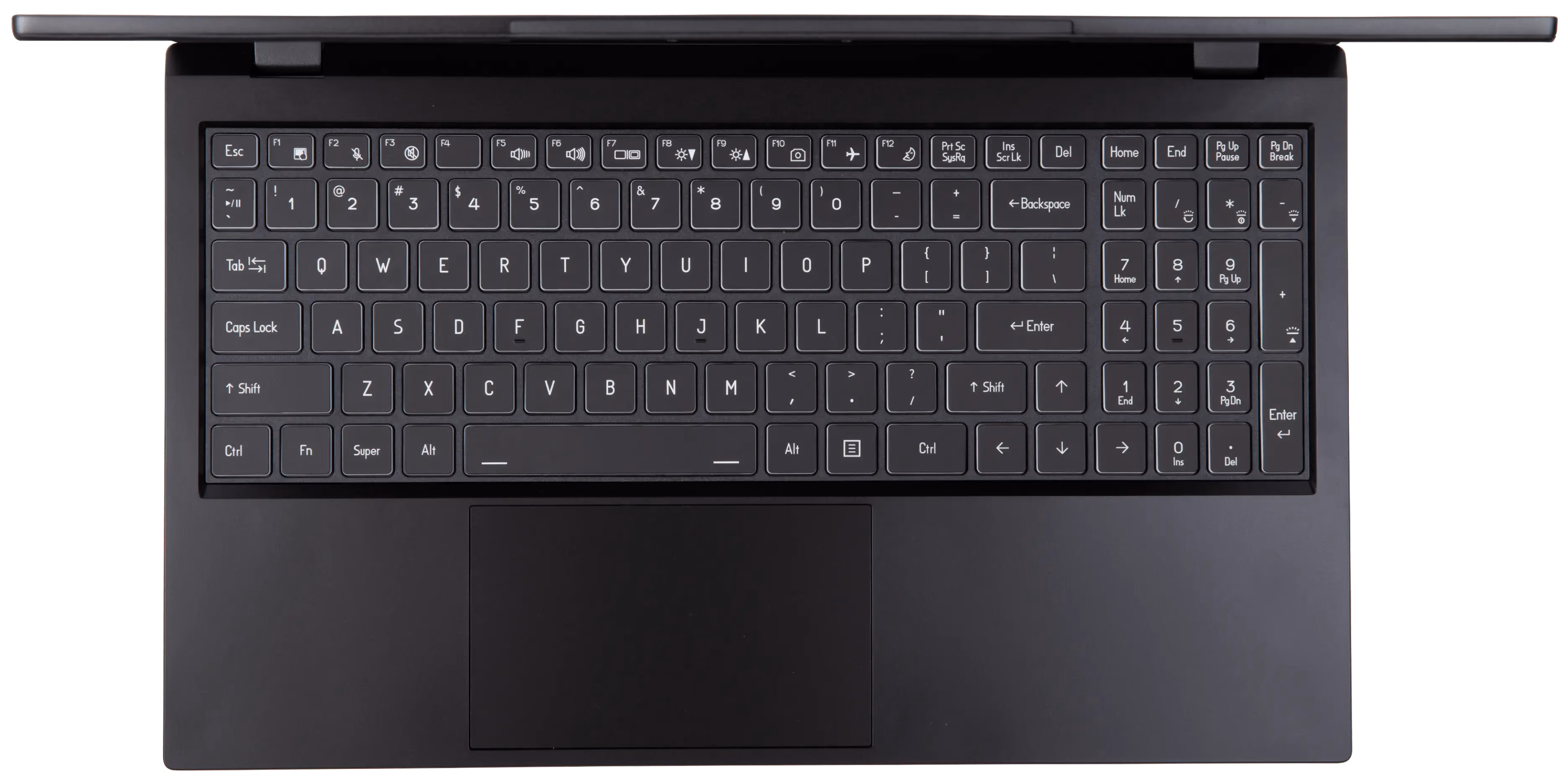 Keyboard & Touchpad