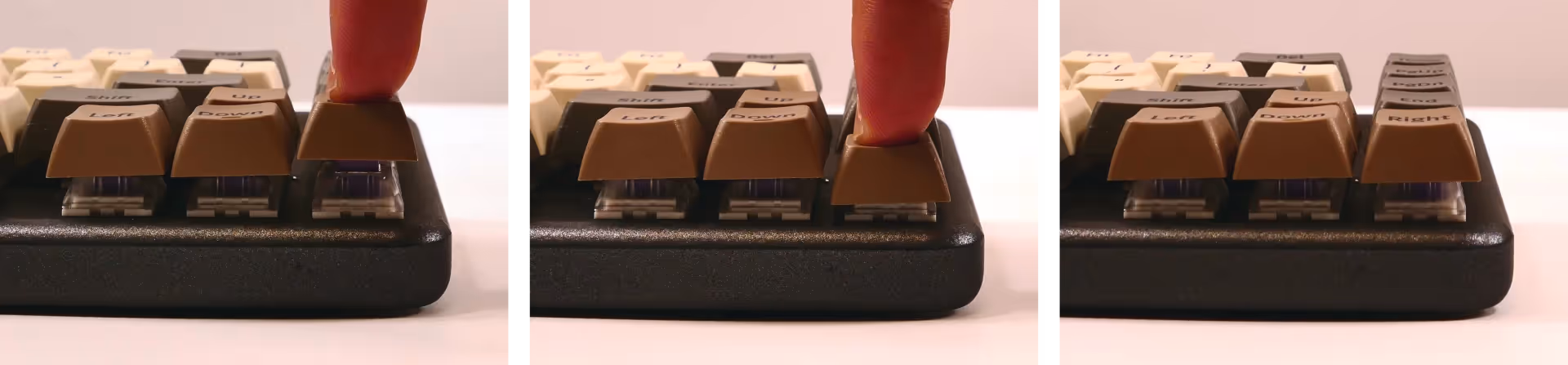 Installing a keycap