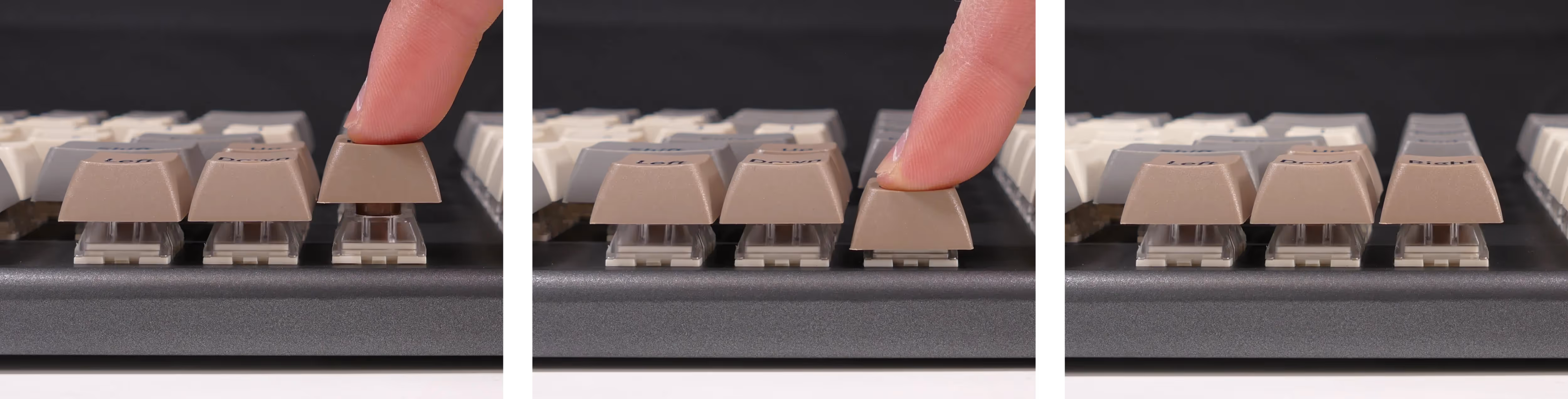 Installing a keycap