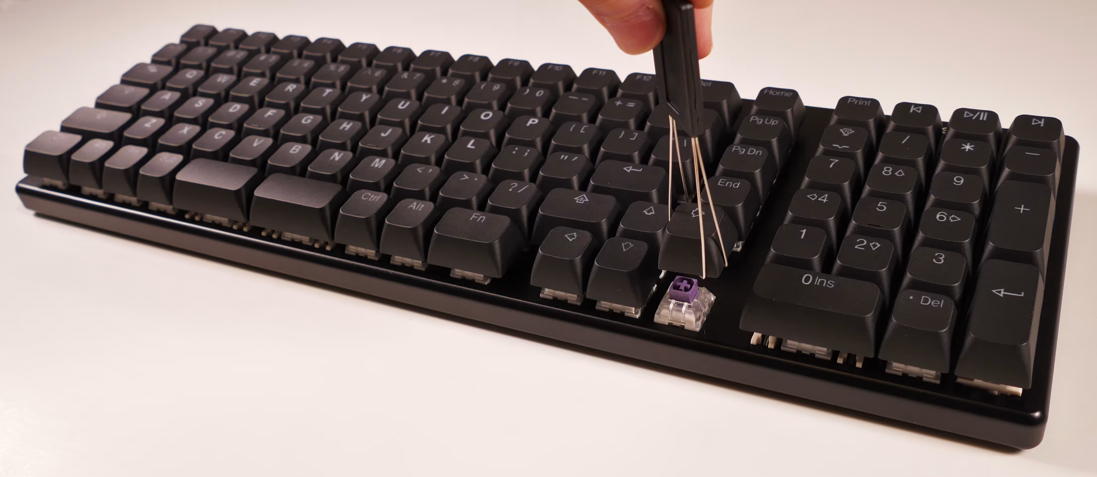 Removed keycap
