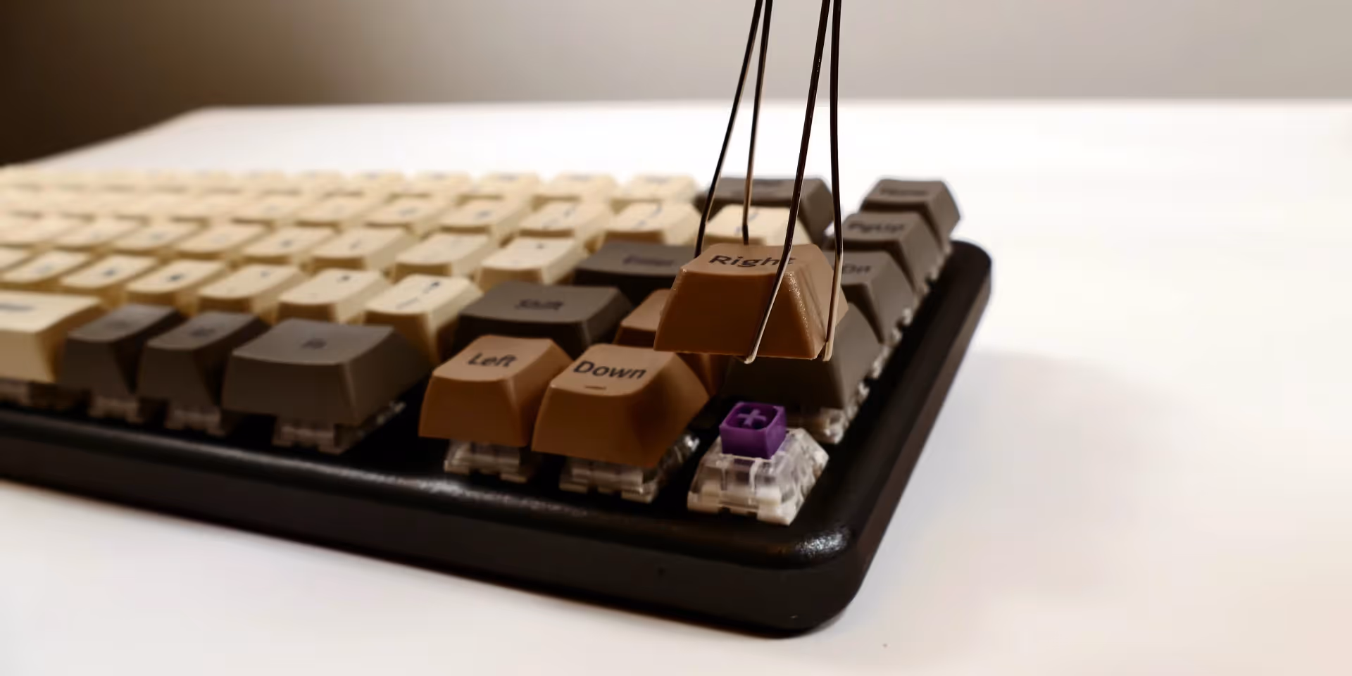 Removed keycap