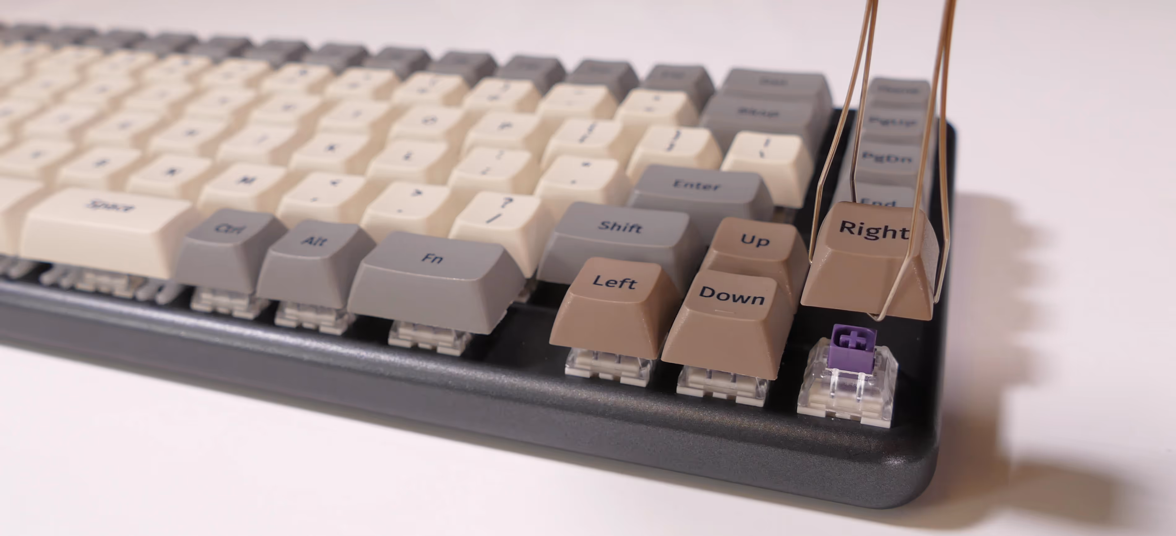 Removed keycap