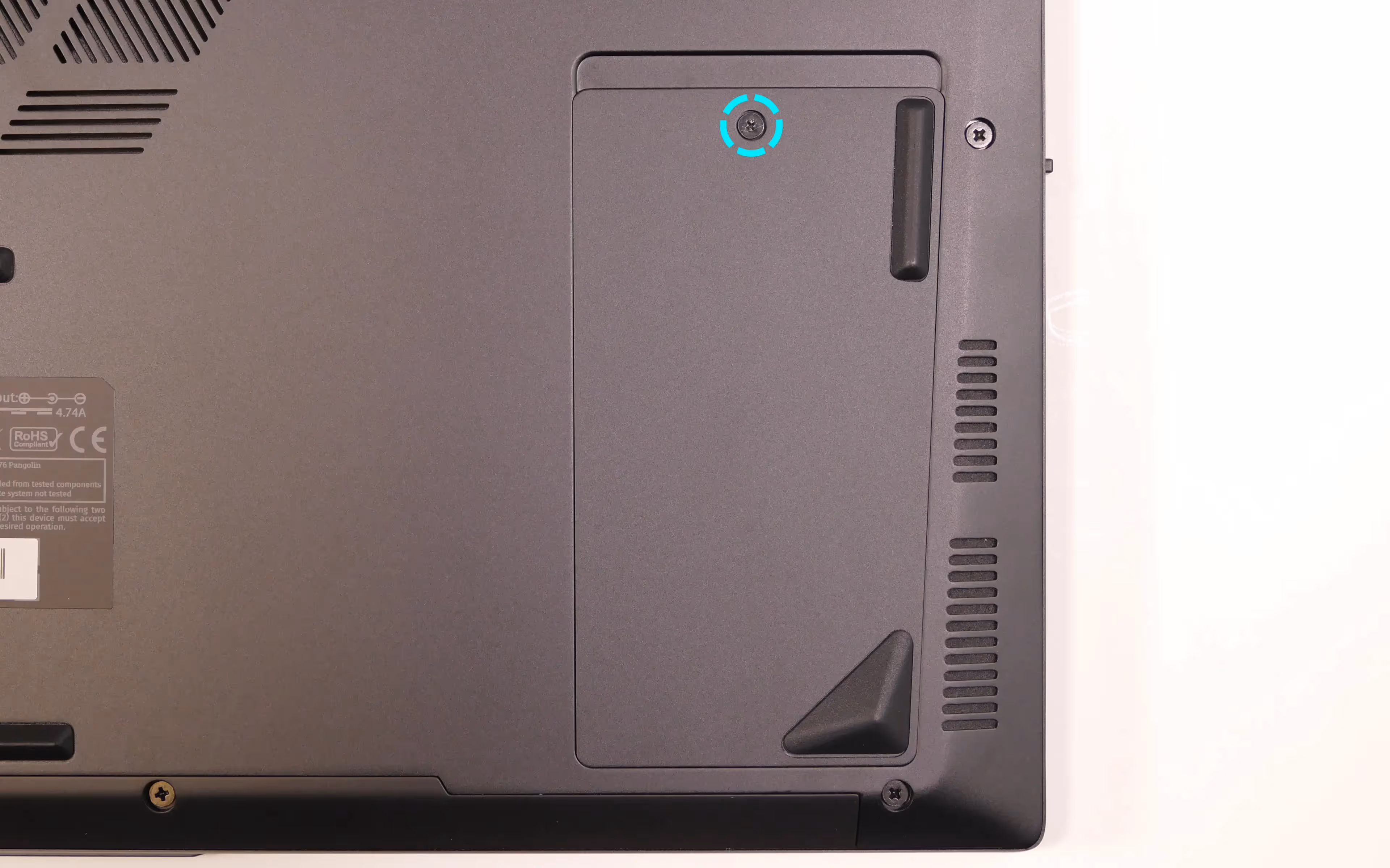 M.2 access door