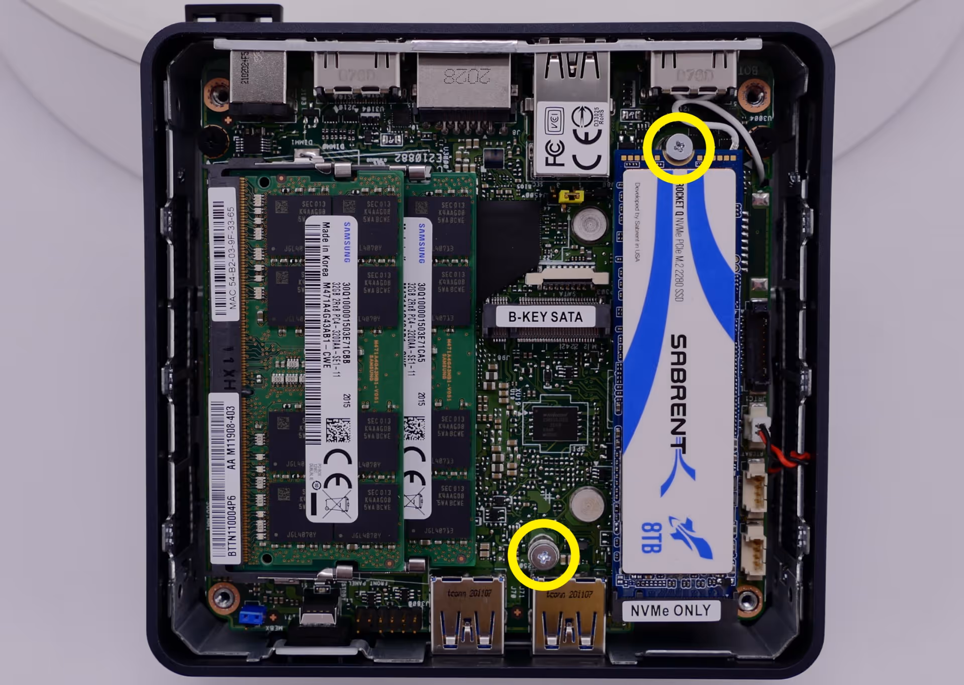M.2 slot screw