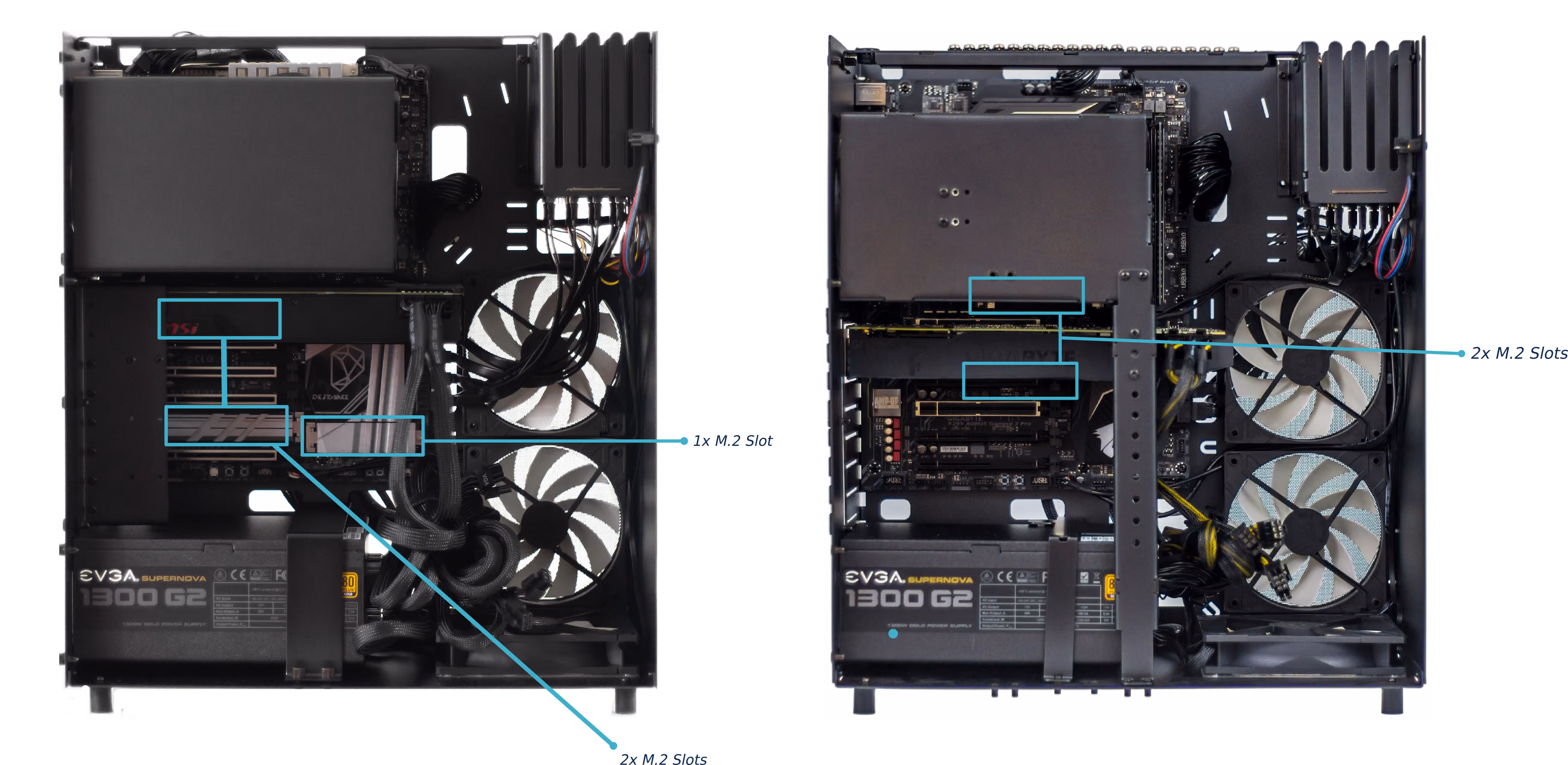 Thelio Major’s front M.2 drive slots