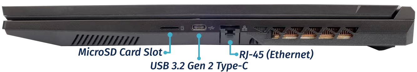 17” Right Ports (3050, 3050 Ti)