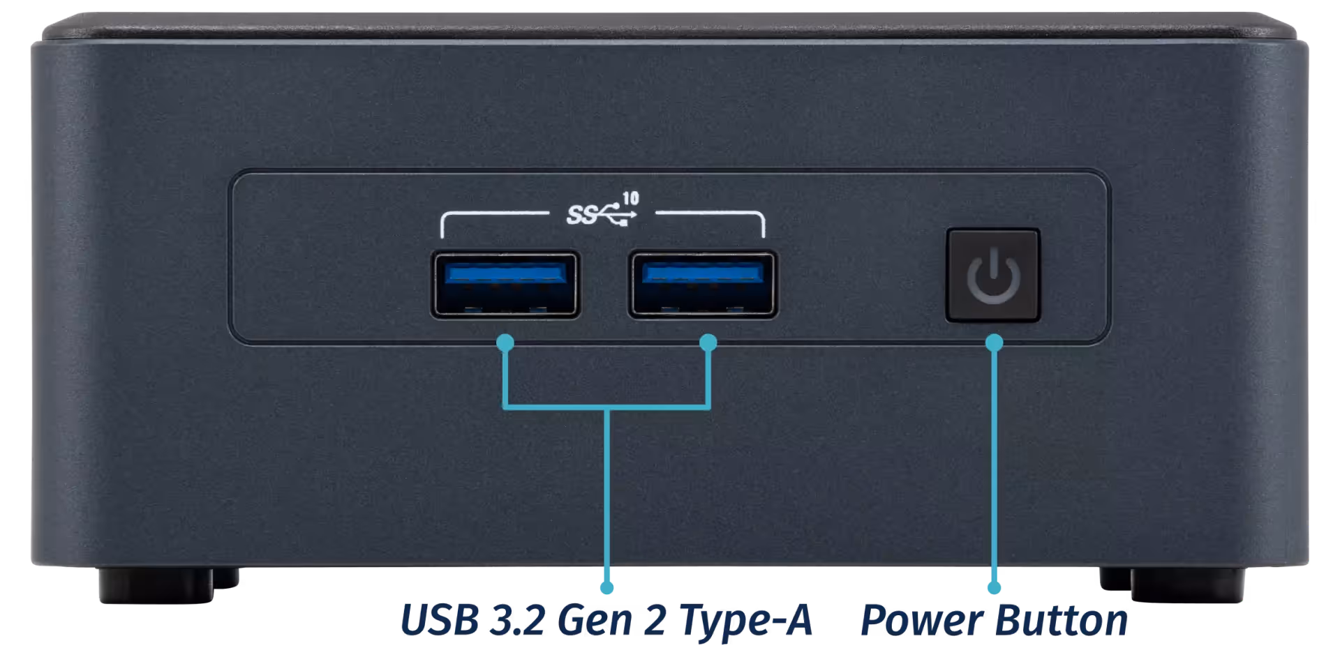 Front ports