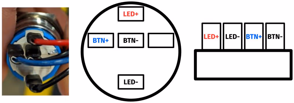 Power button wiring