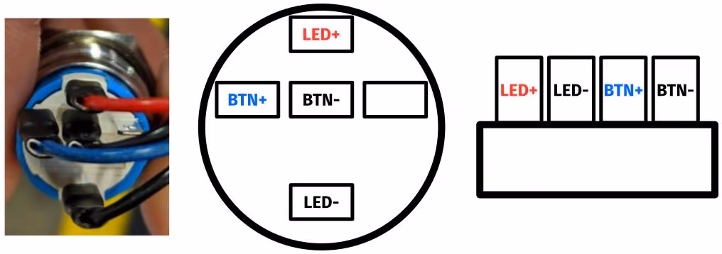 Power button wiring