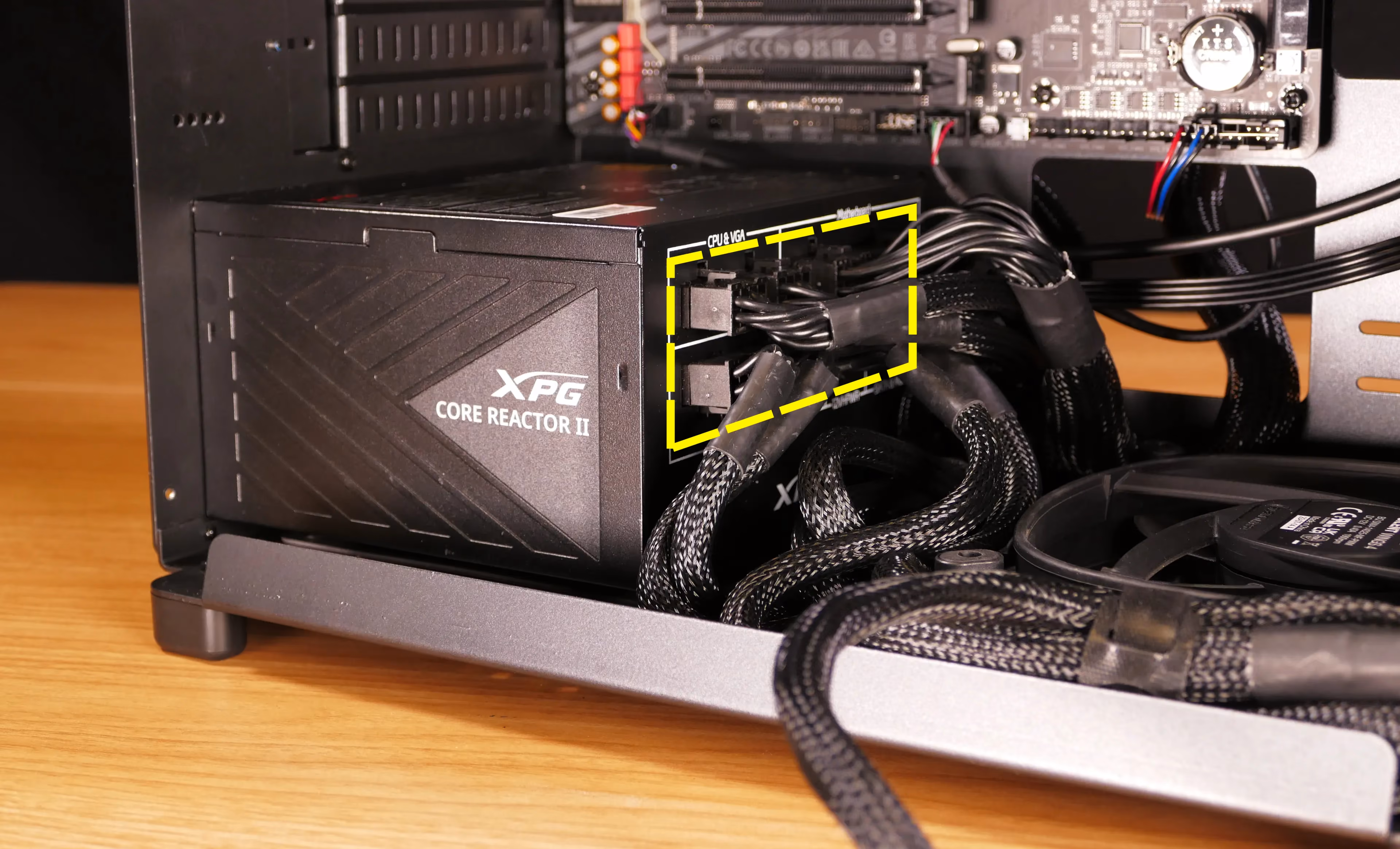 PSU cabling