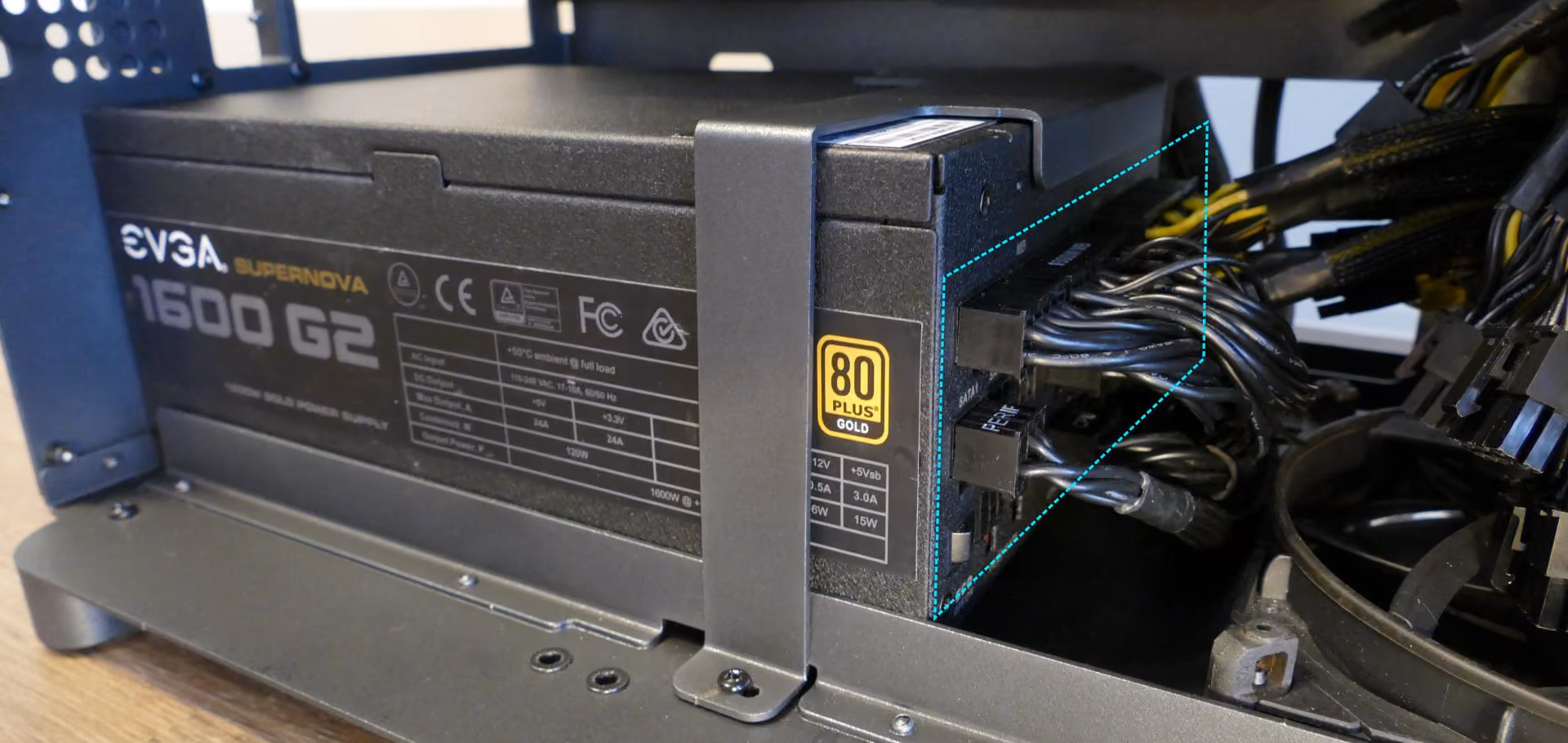 PSU cabling