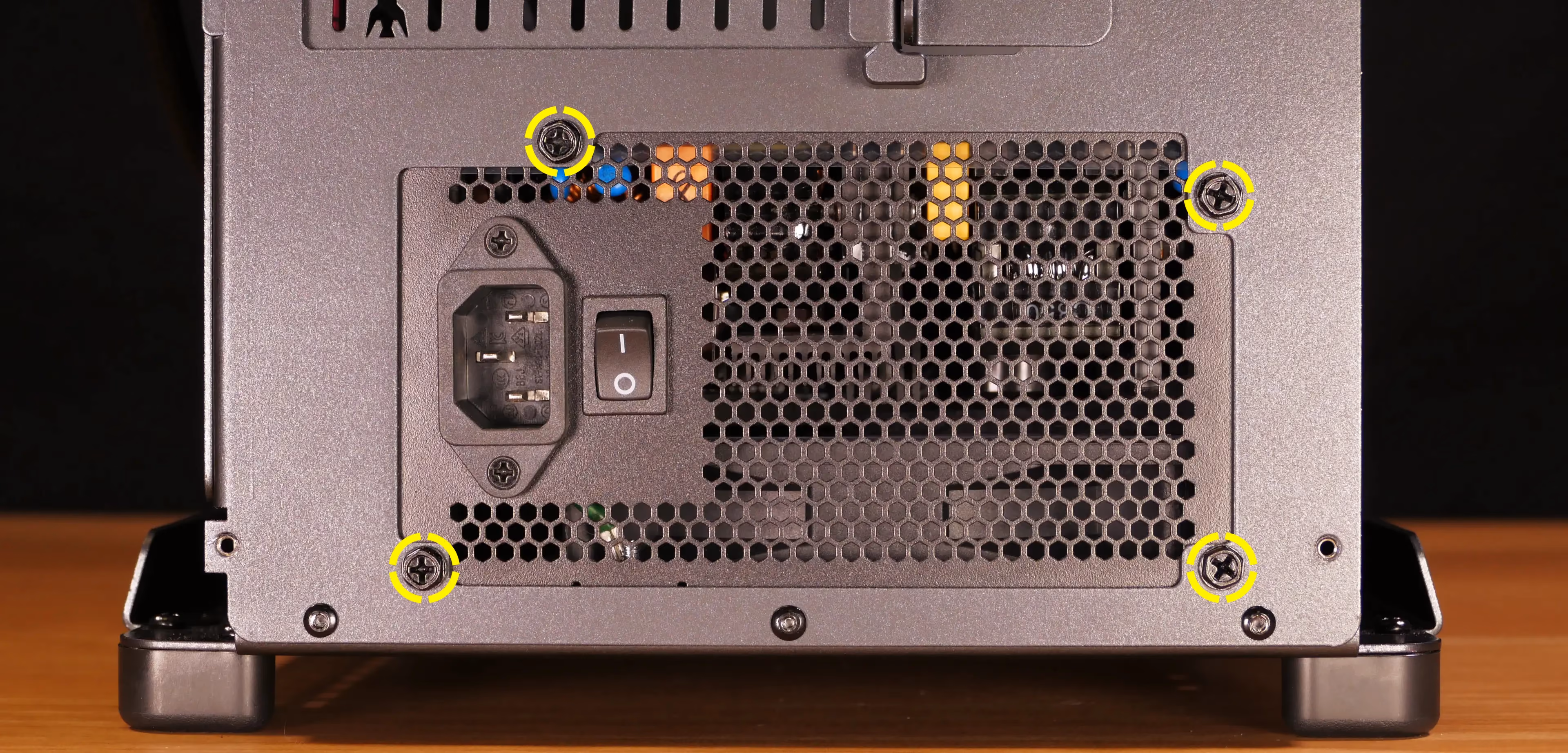 Power supply screws