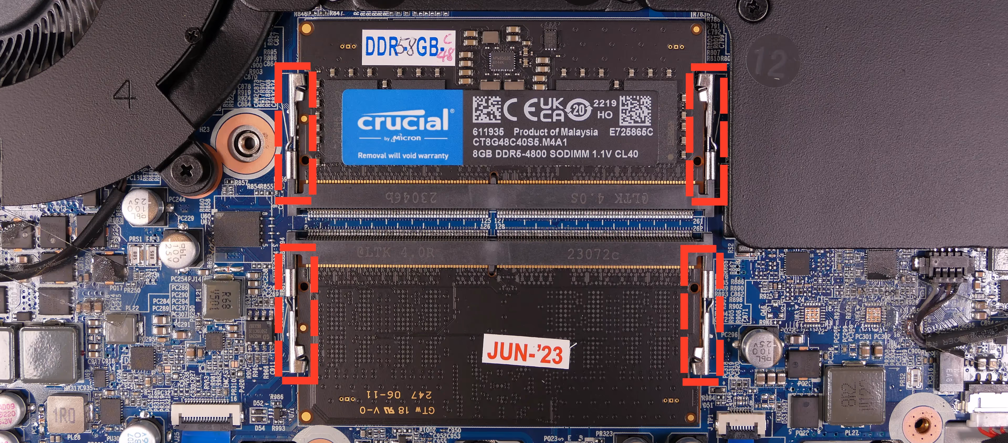 RAM removal