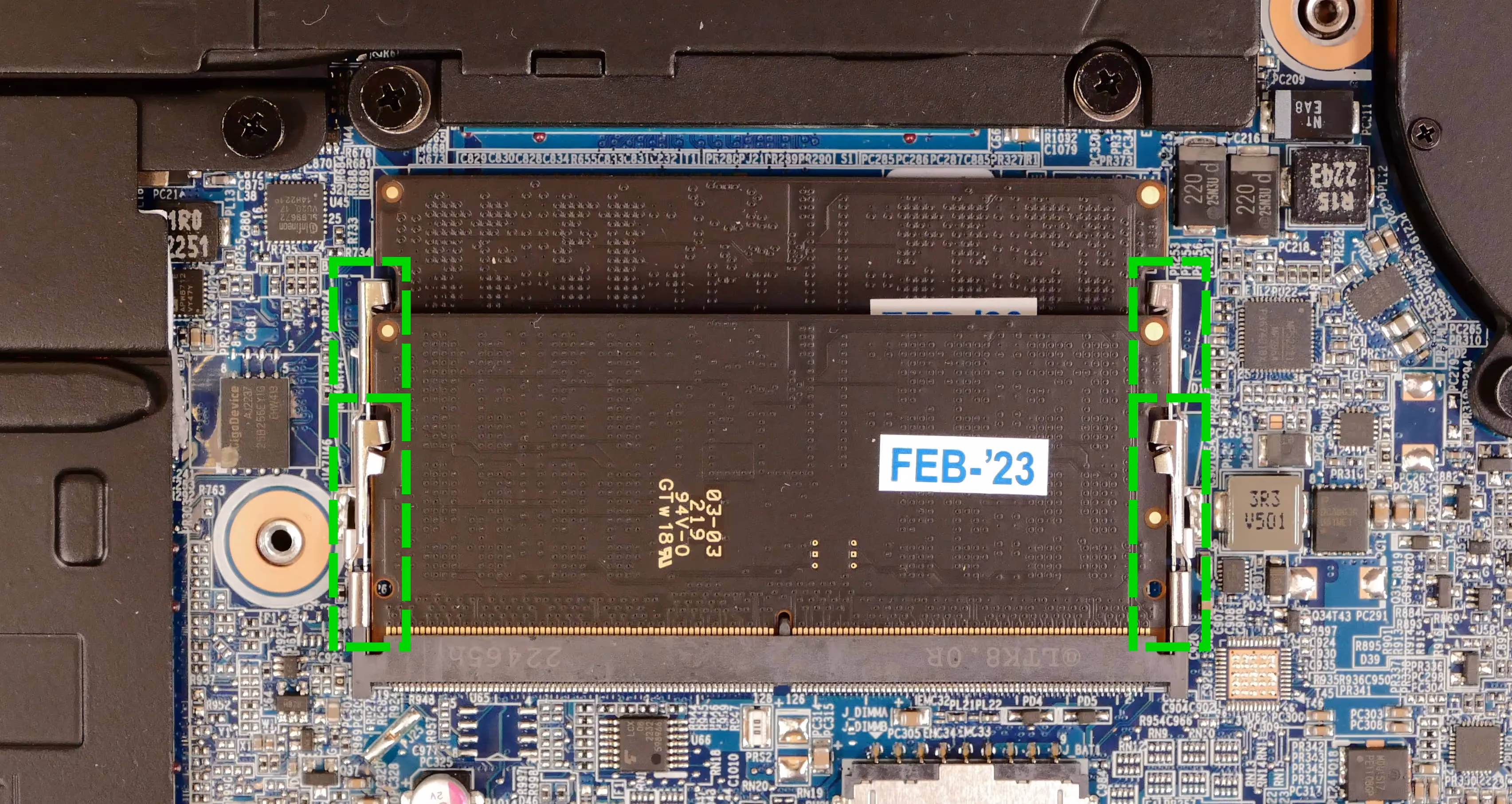 RAM removal