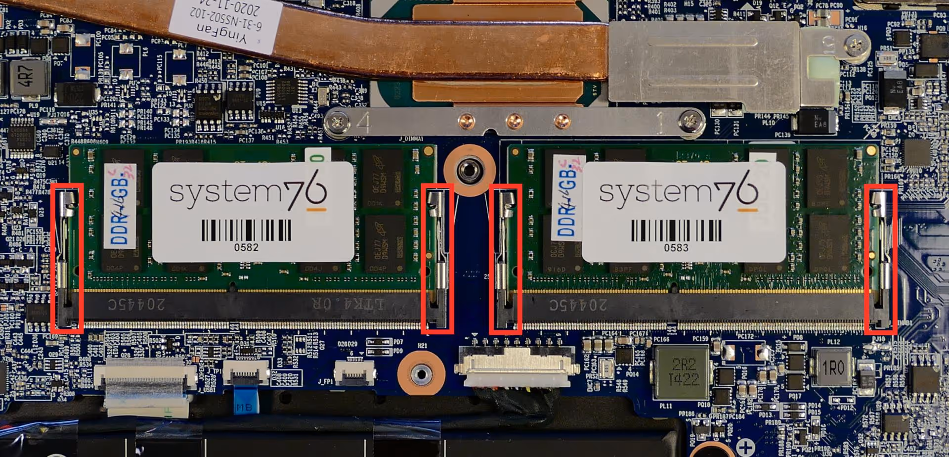 RAM slots
