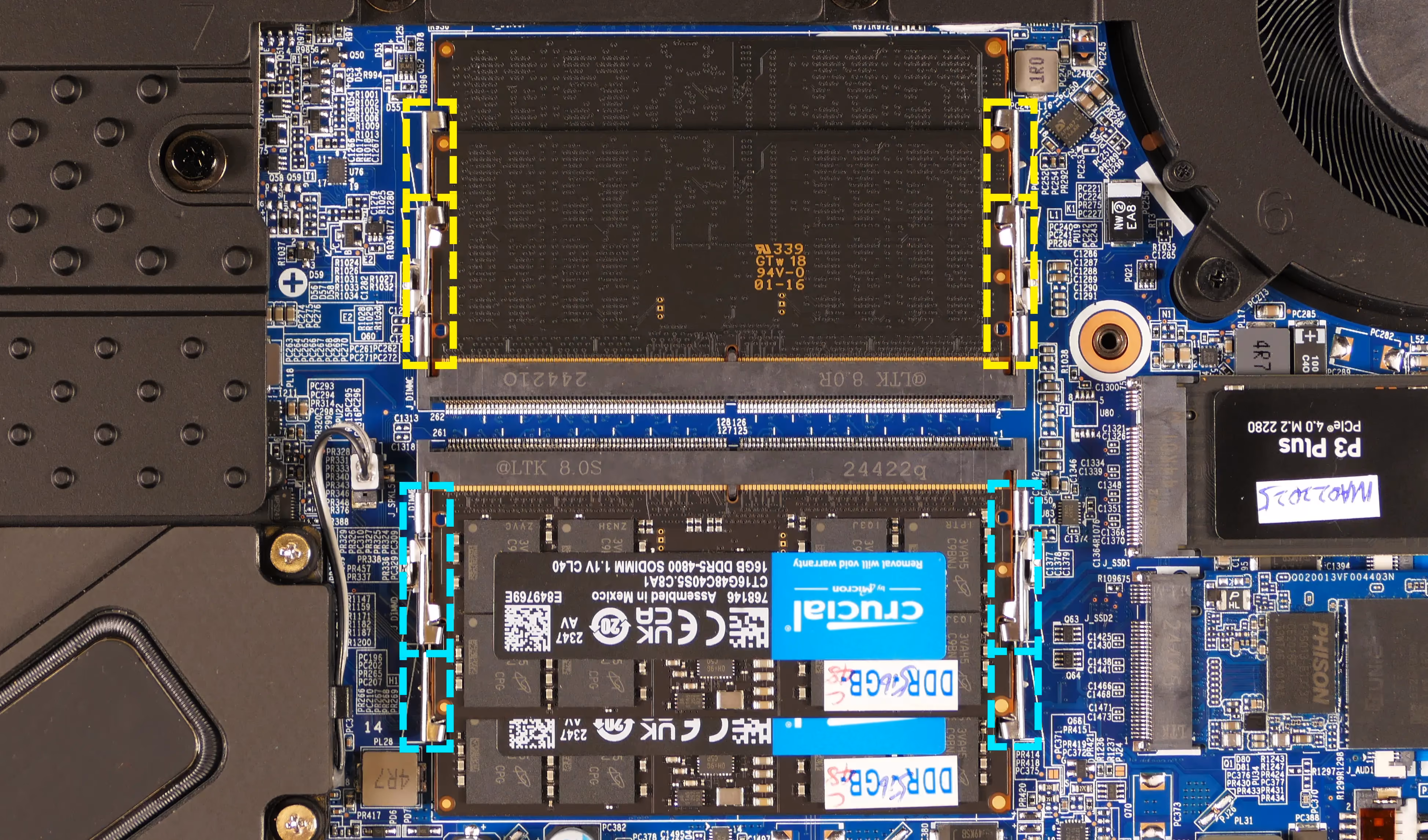 RAM removal