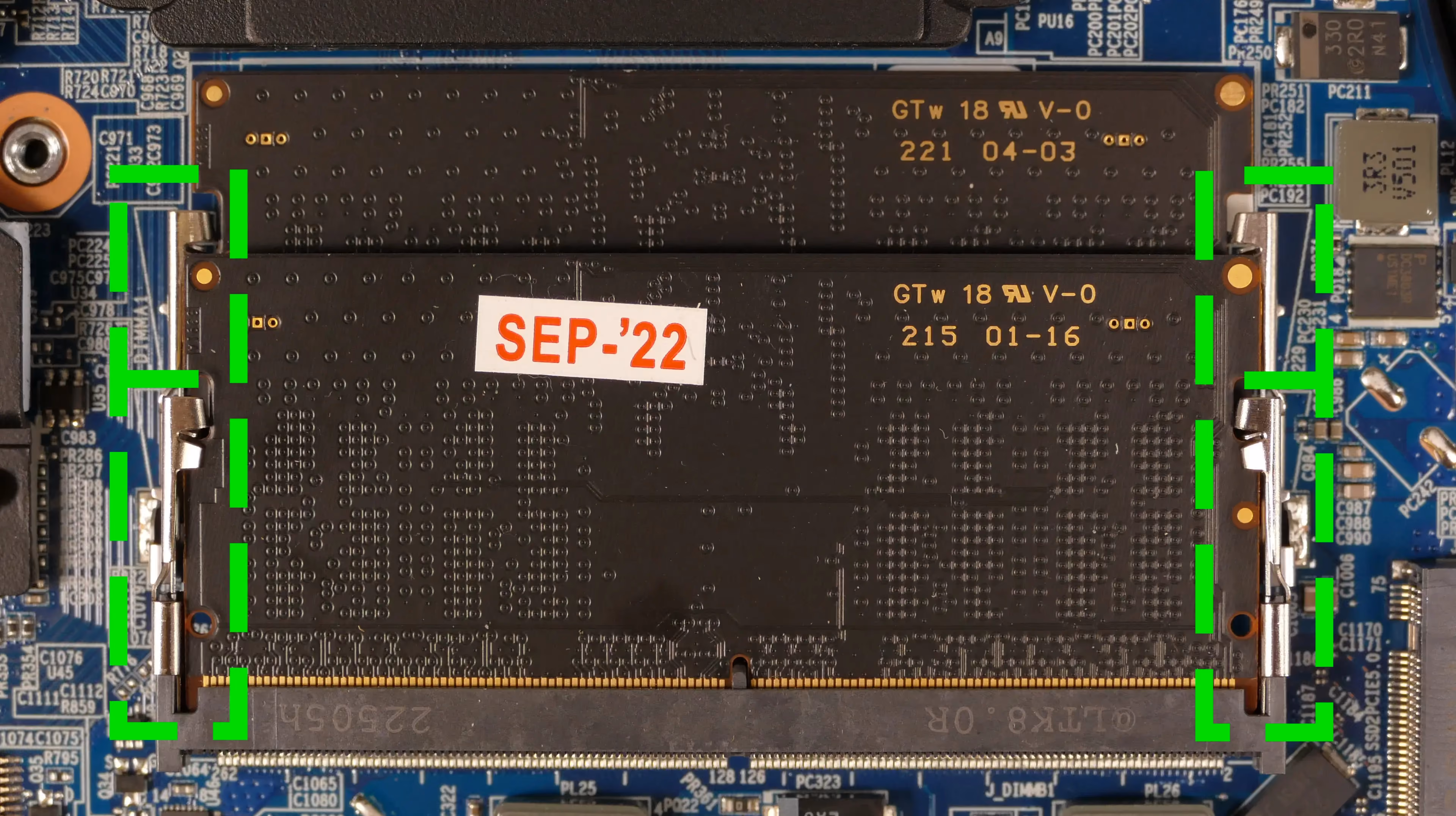 RAM removal