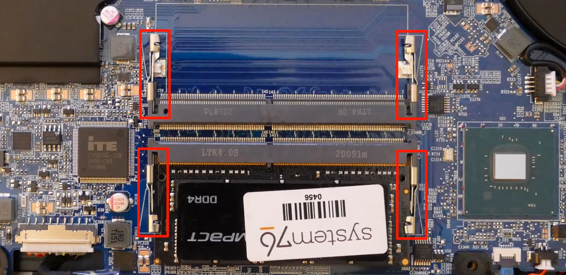 RAM removal