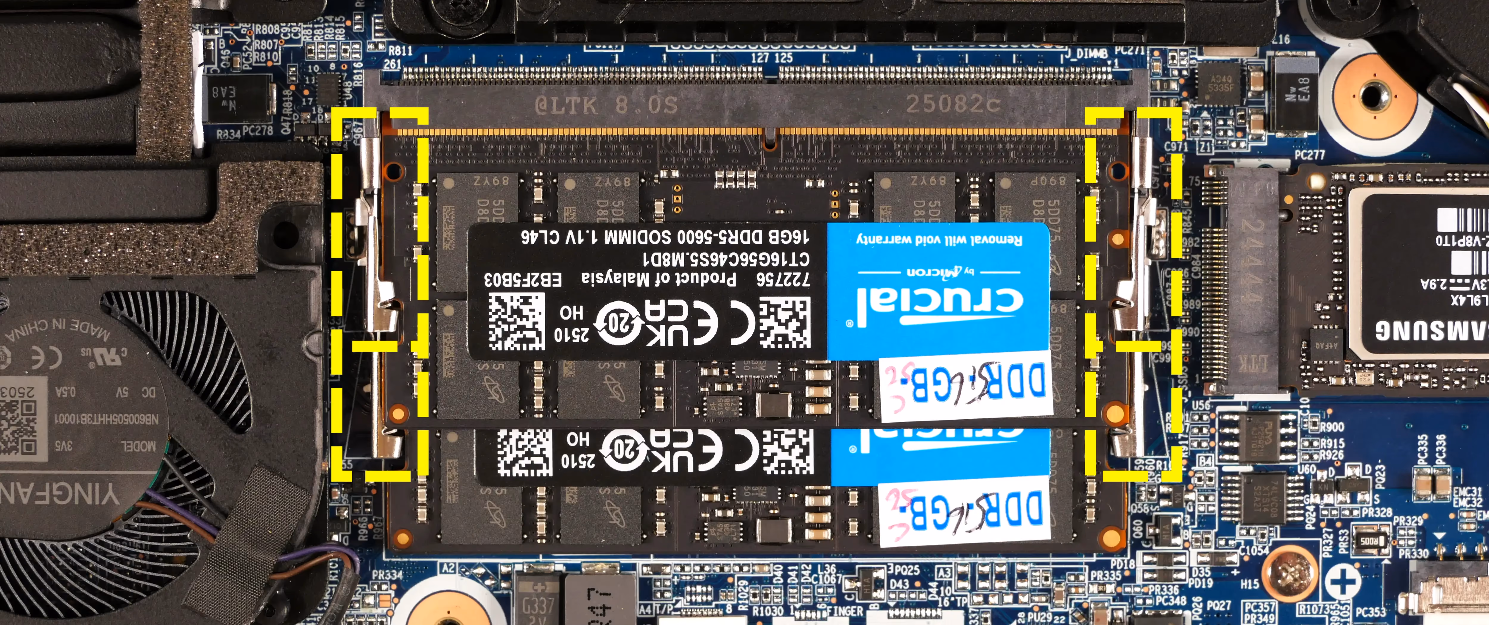 RAM removal