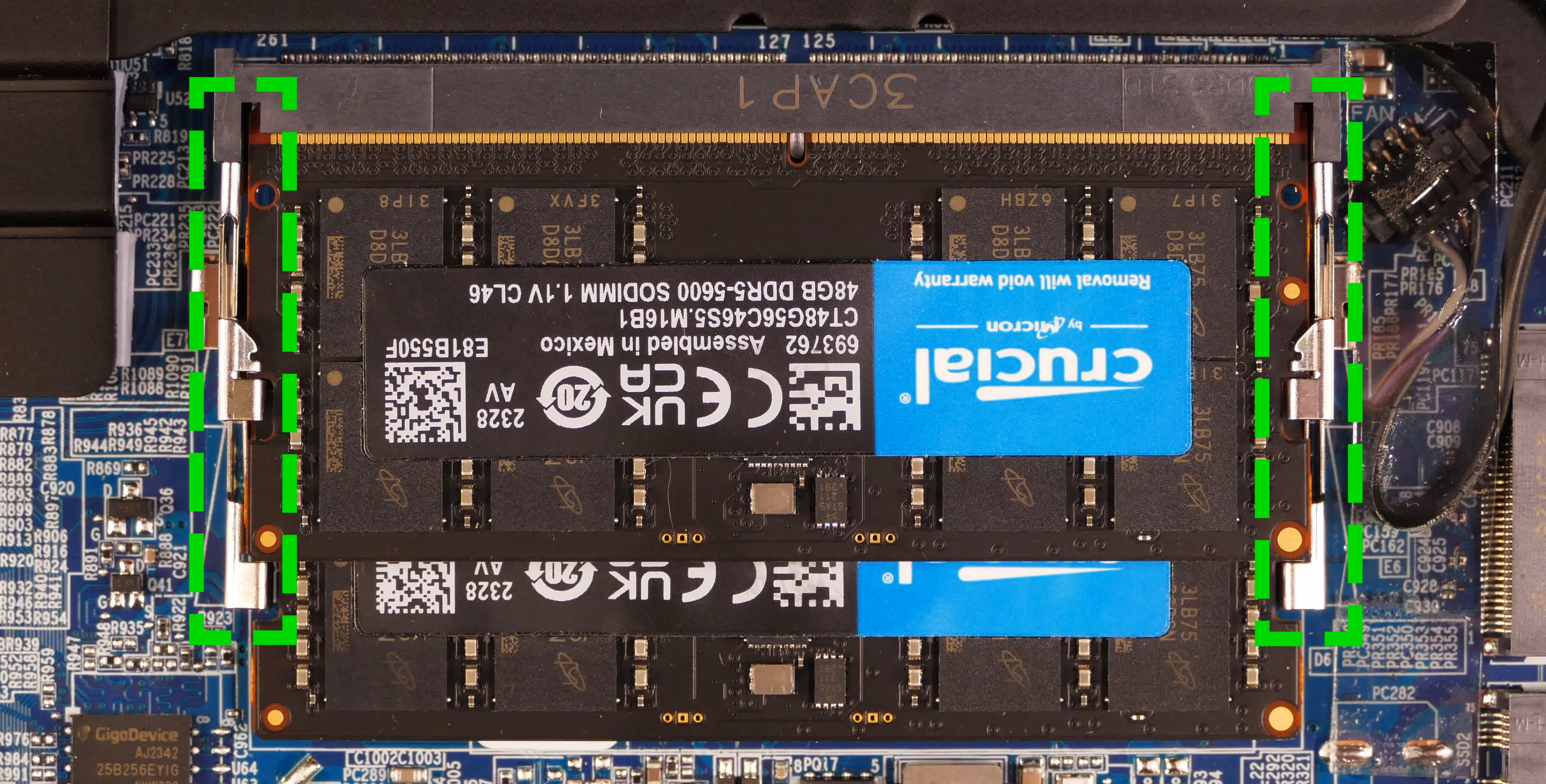RAM removal