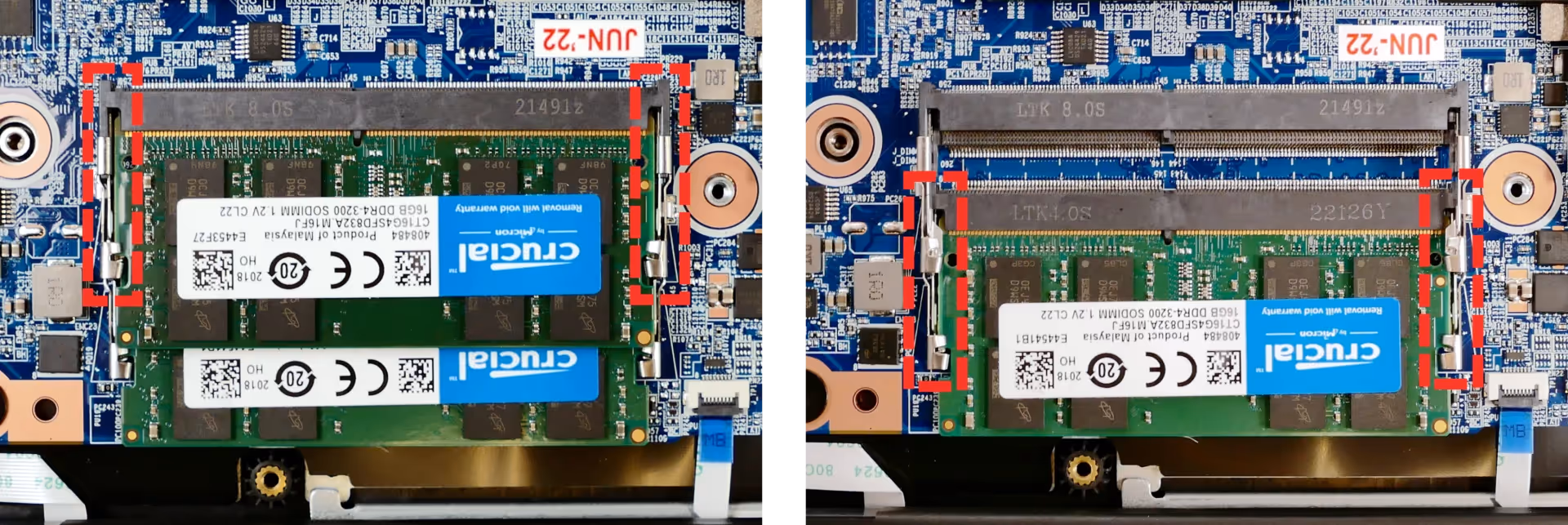 RAM removal