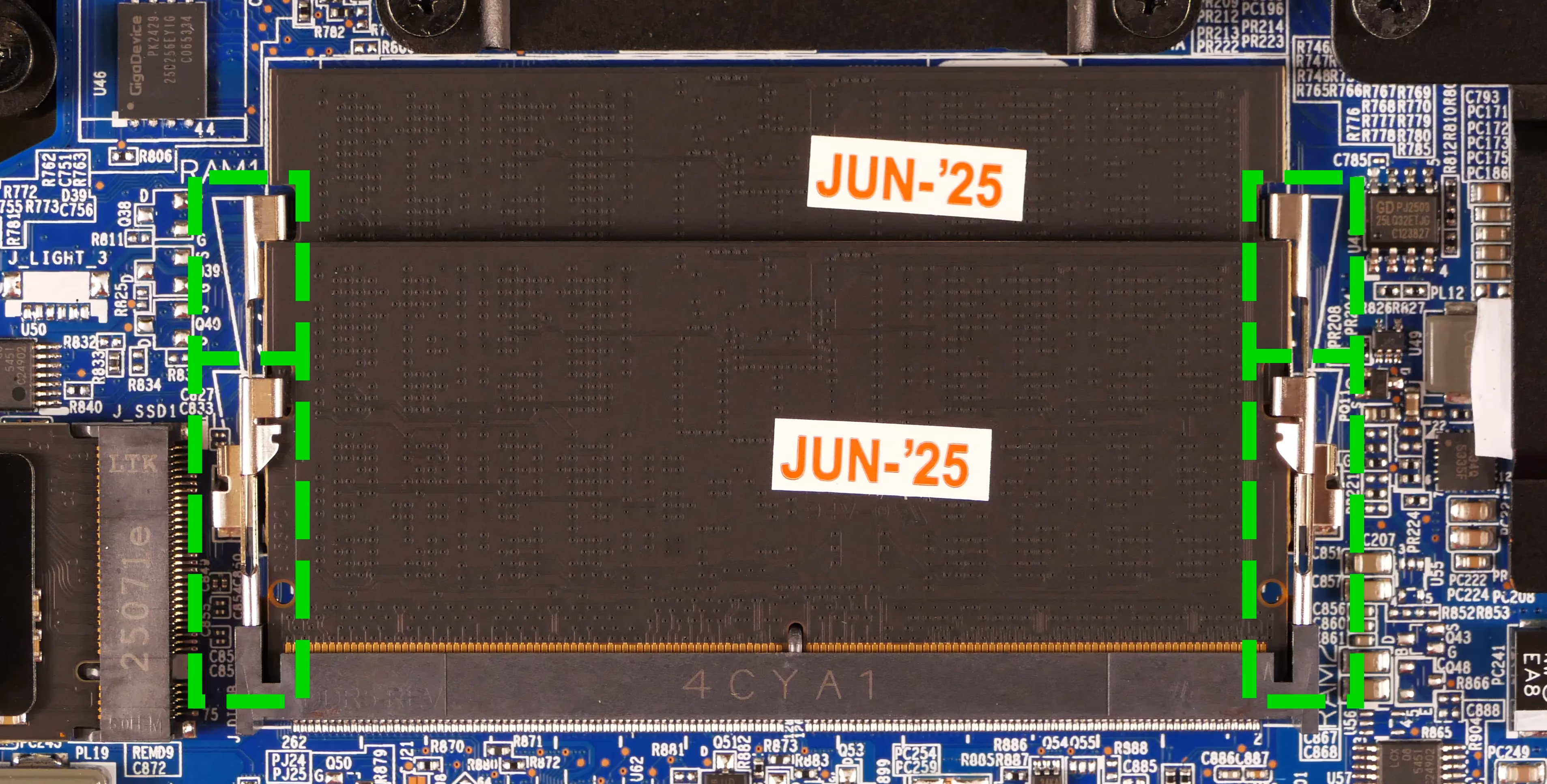 RAM slots