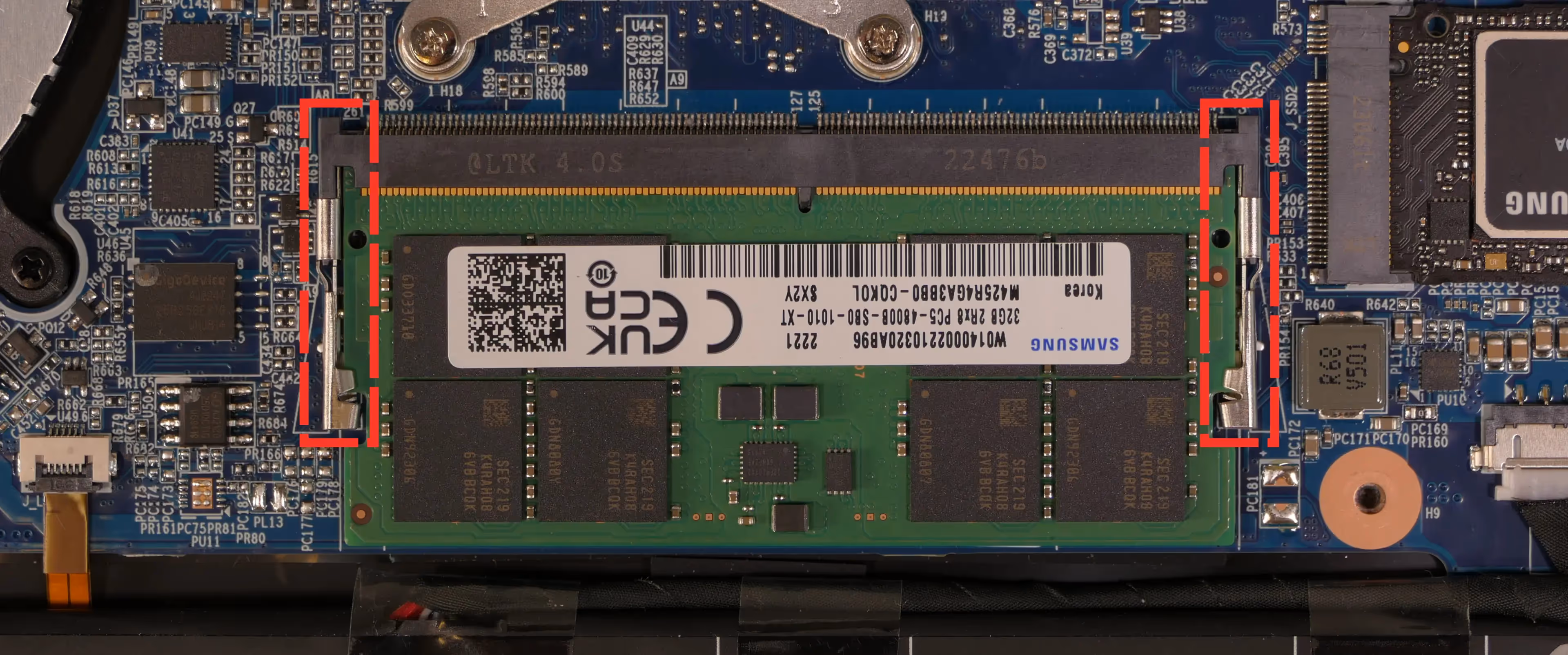 RAM tabs