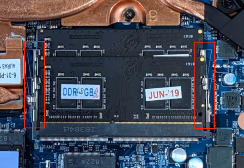 RAM tabs