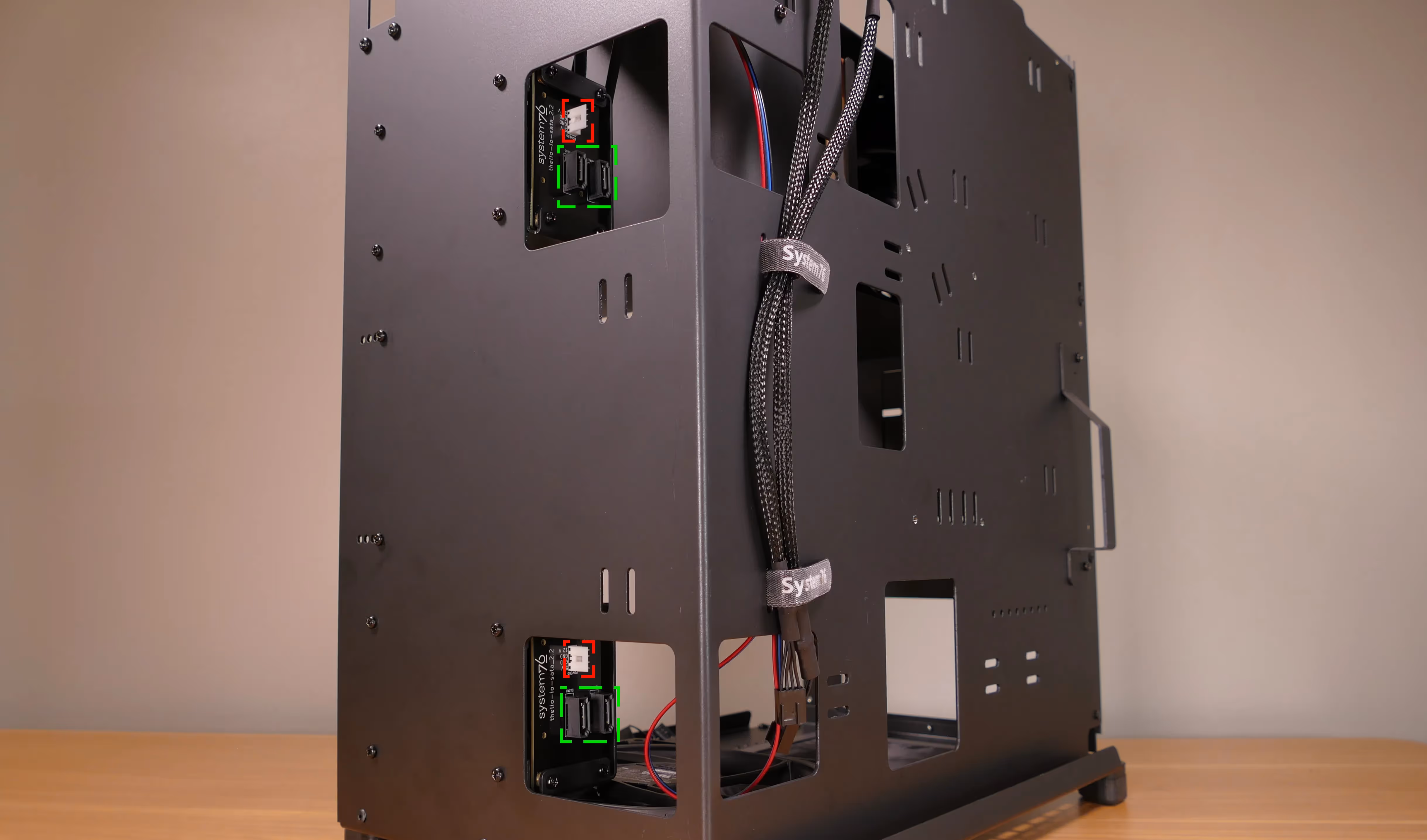 2.5” SATA backplane headers