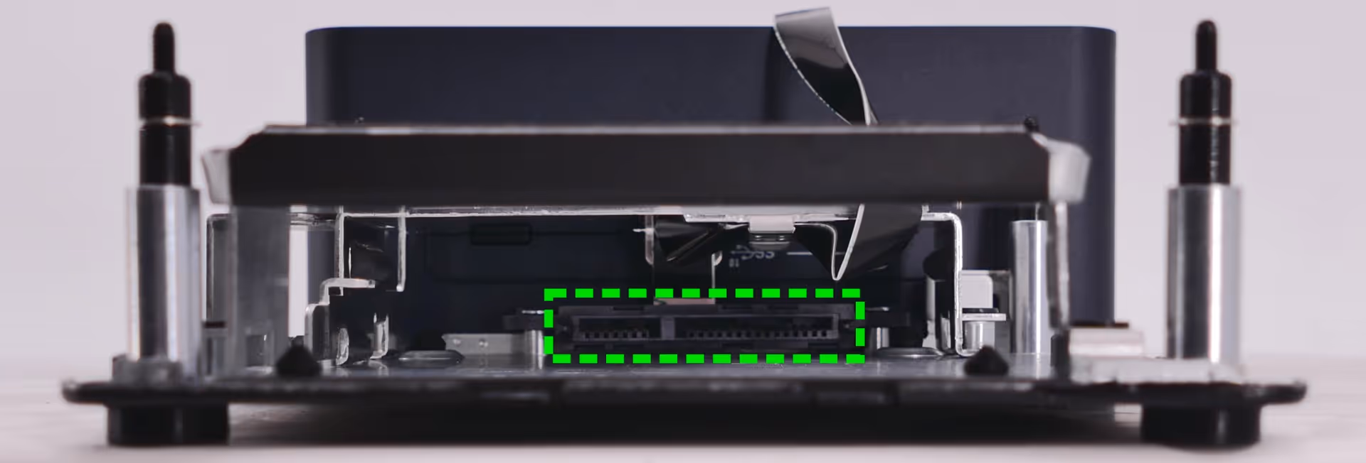 2.5” drive port
