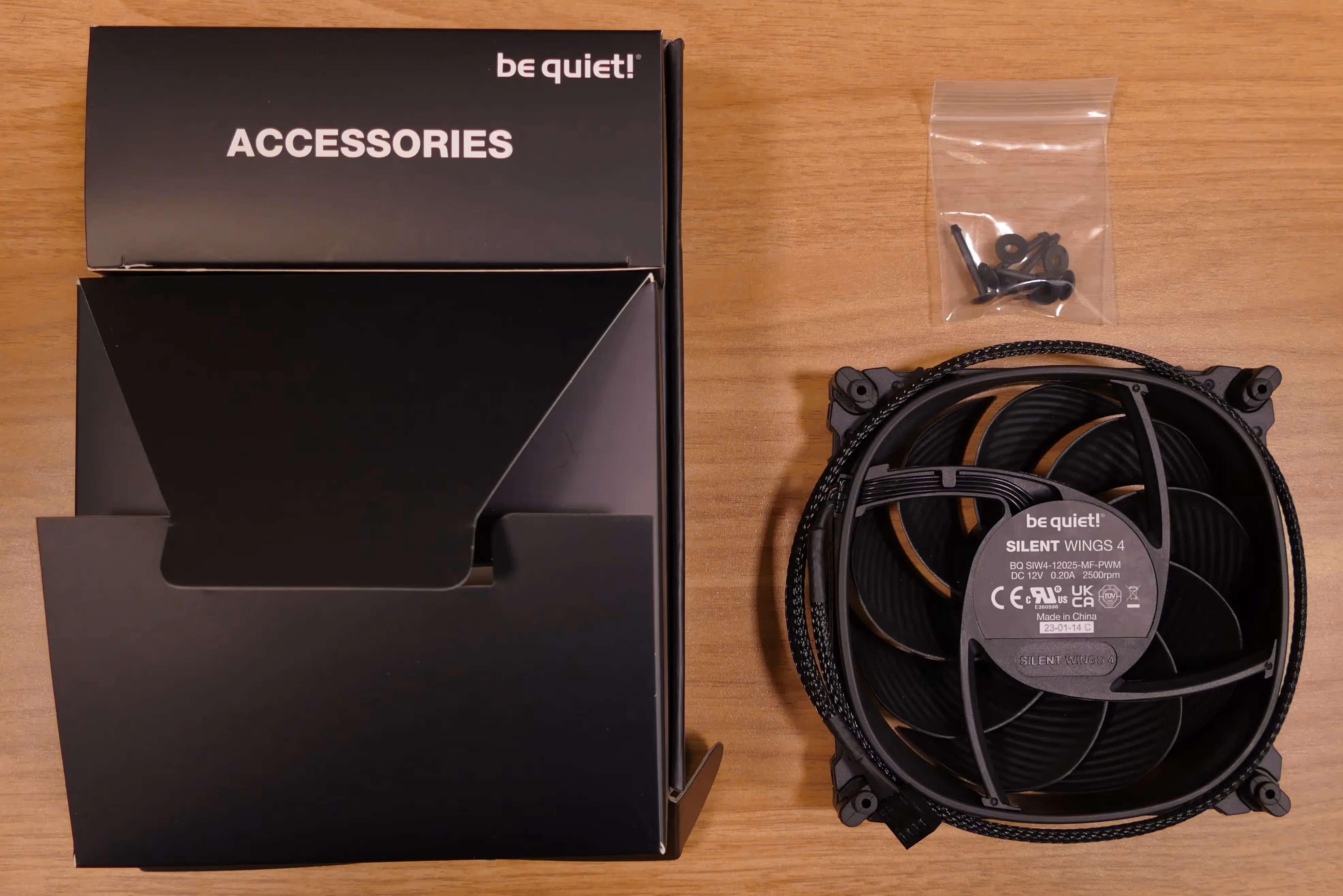 Be Quiet! Silent Wings 4 120mm Box