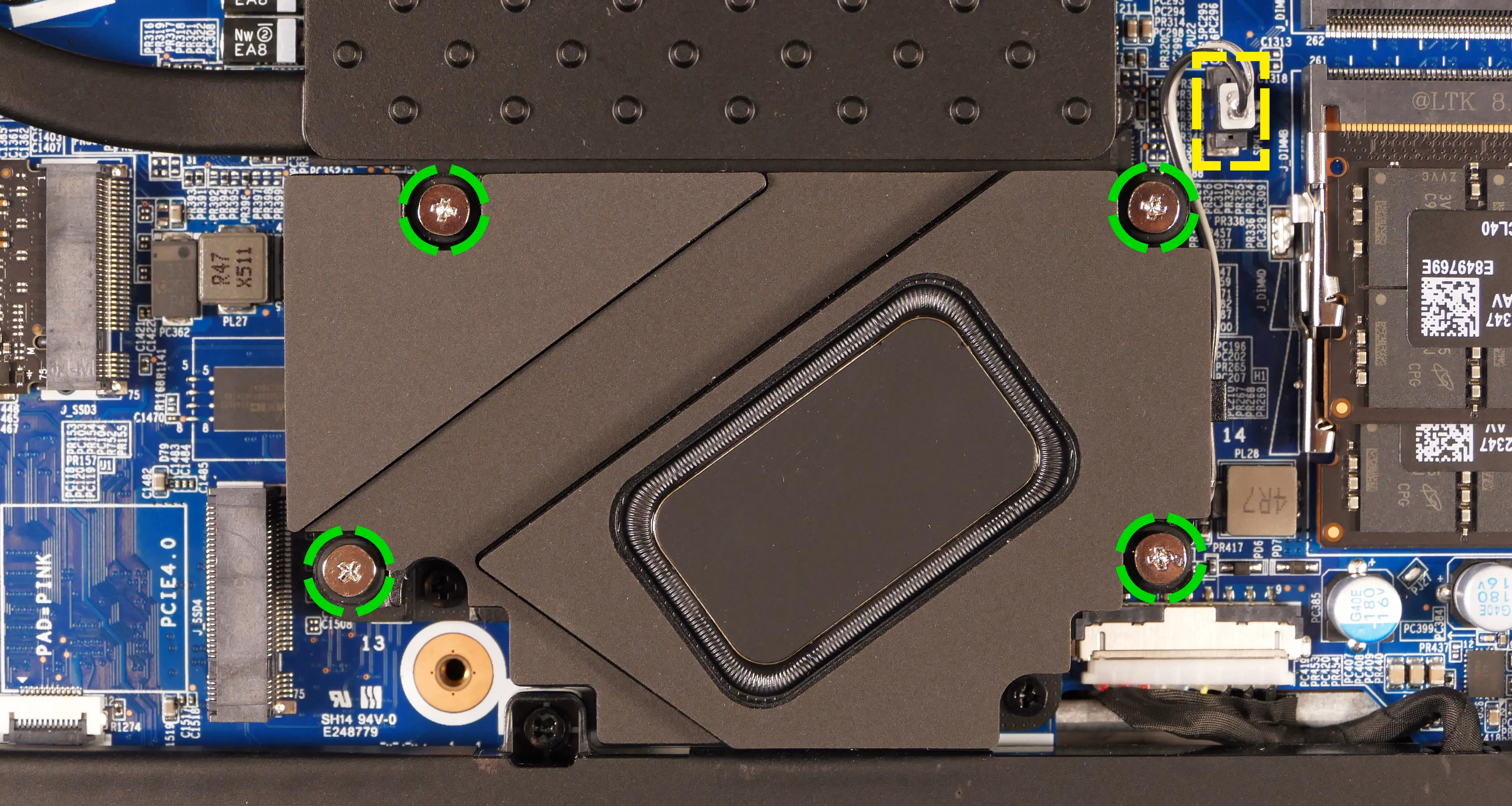 Subwoofer screws & connector