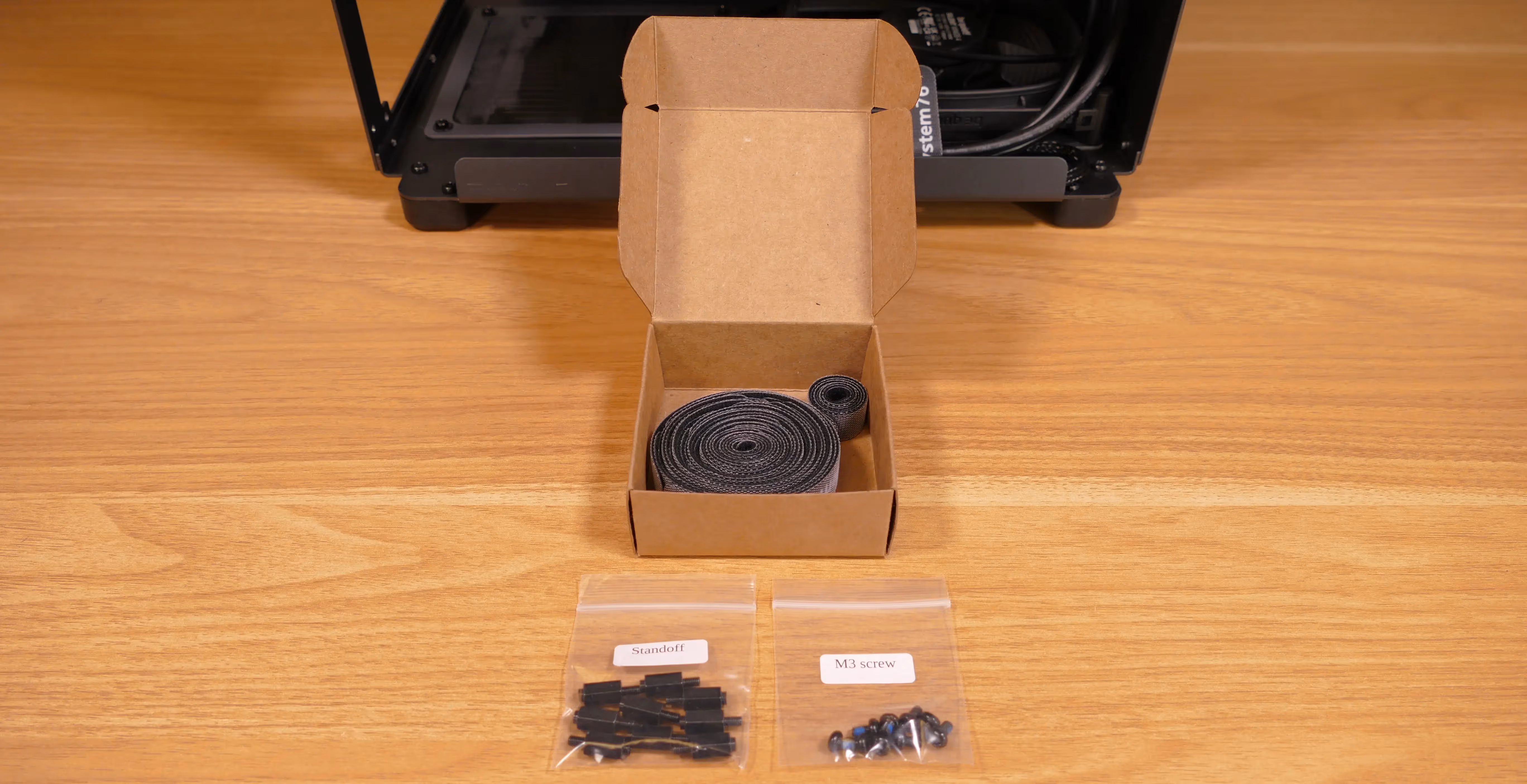 Standoffs and M3 screws