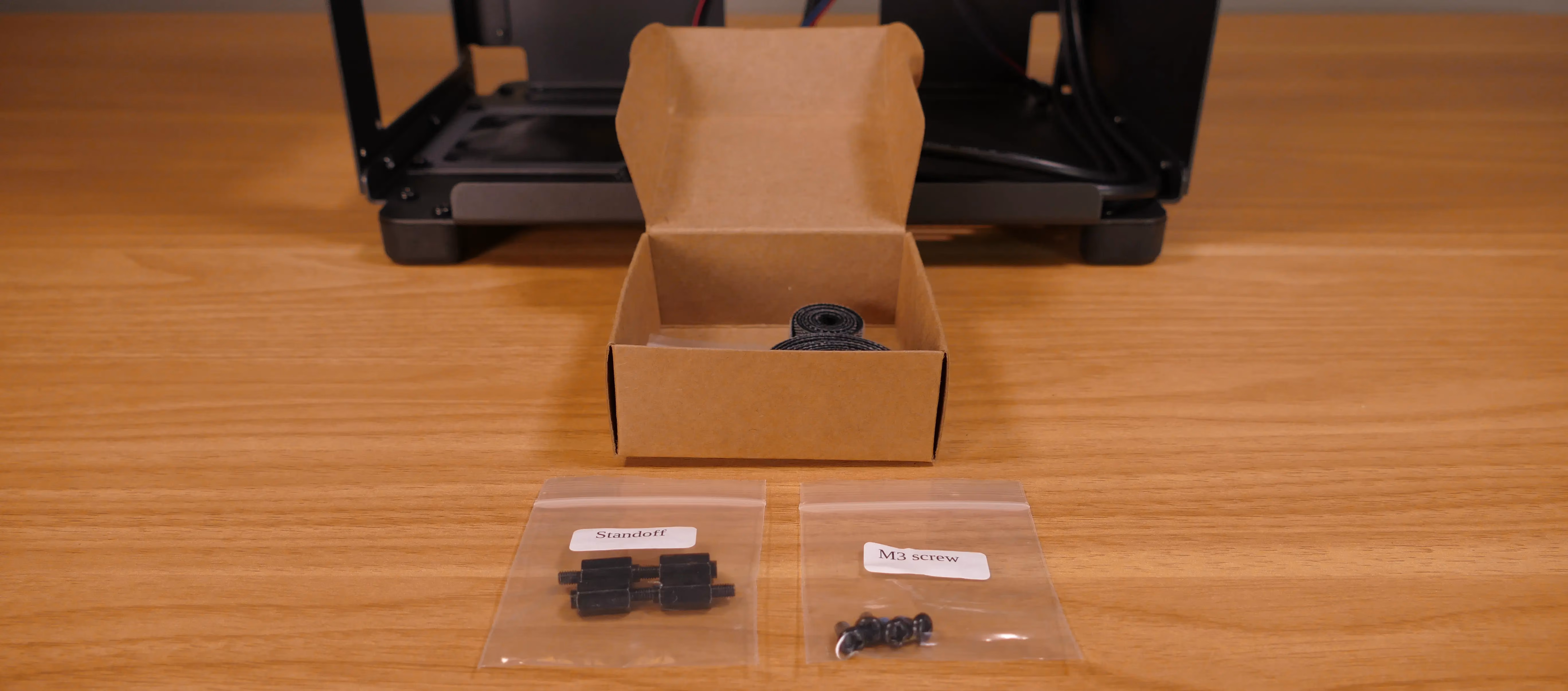 Standoffs and M3 screws