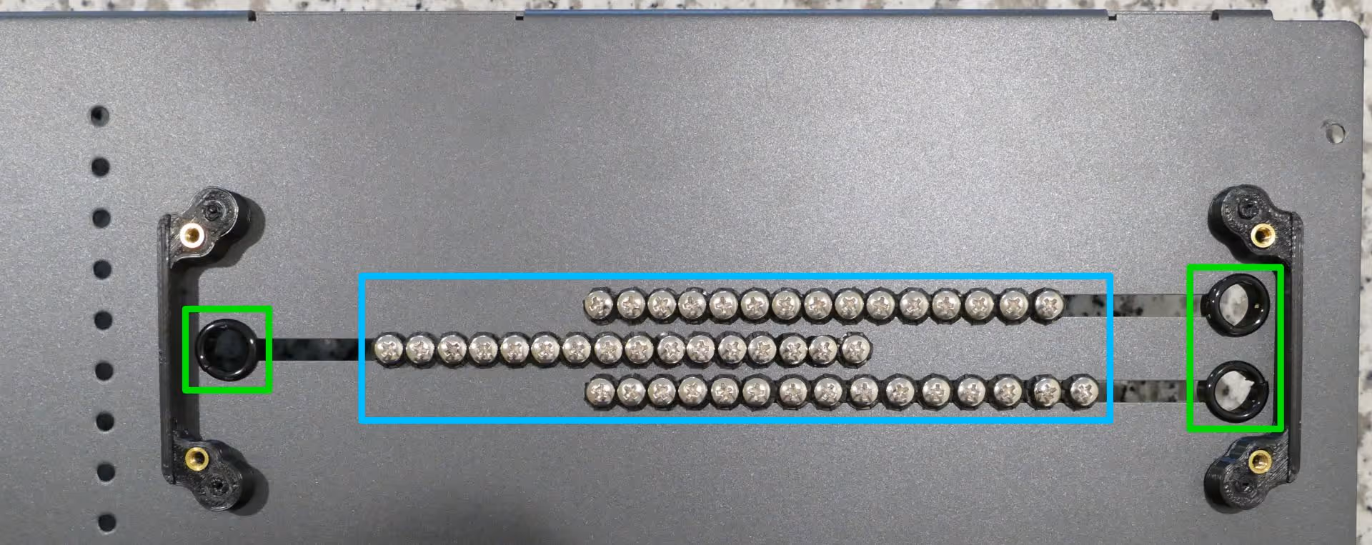 Storage drive screws