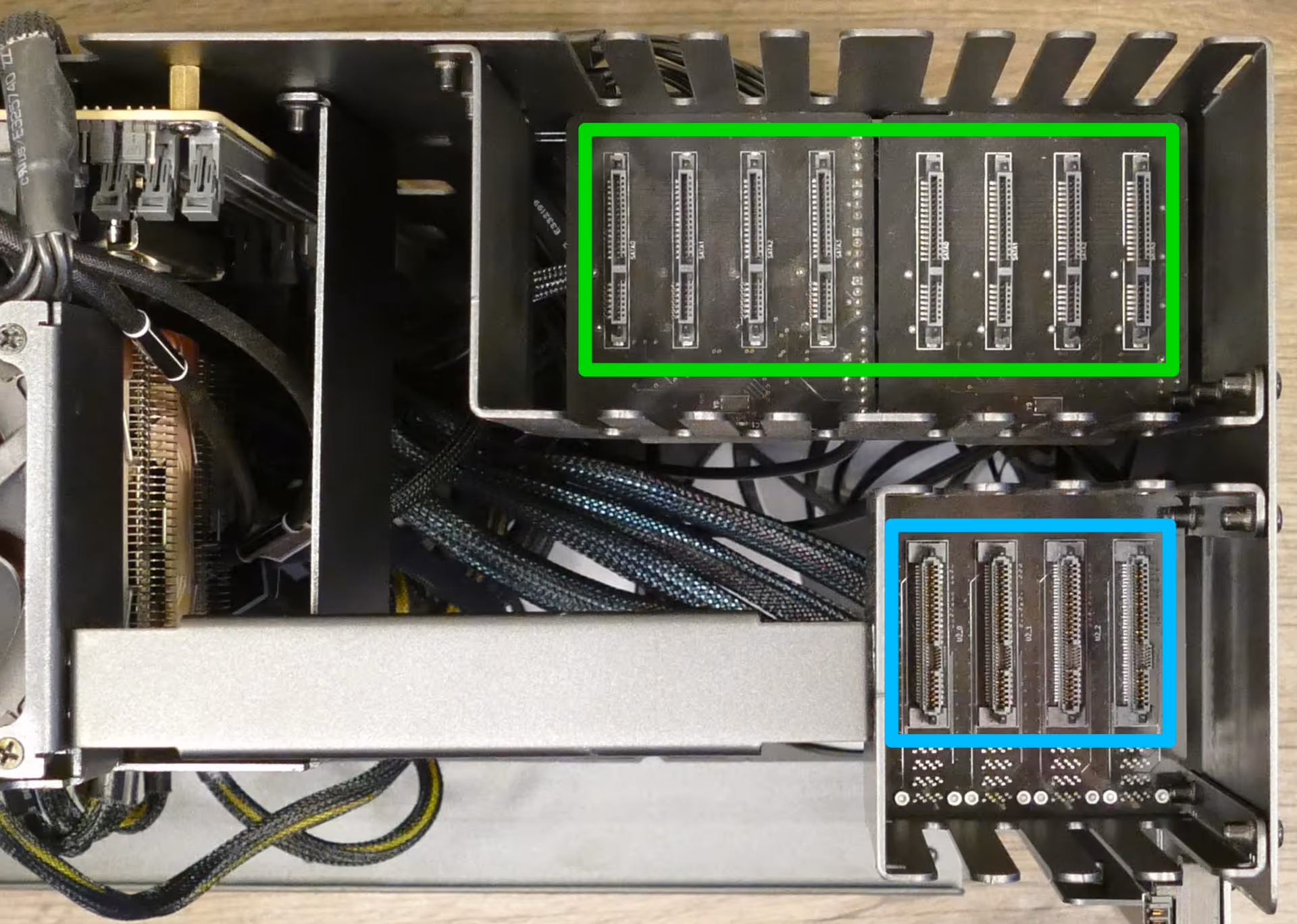 2.5” storage slots