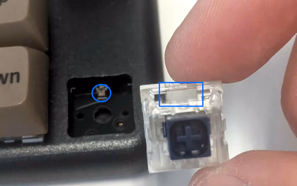 Switch orientation