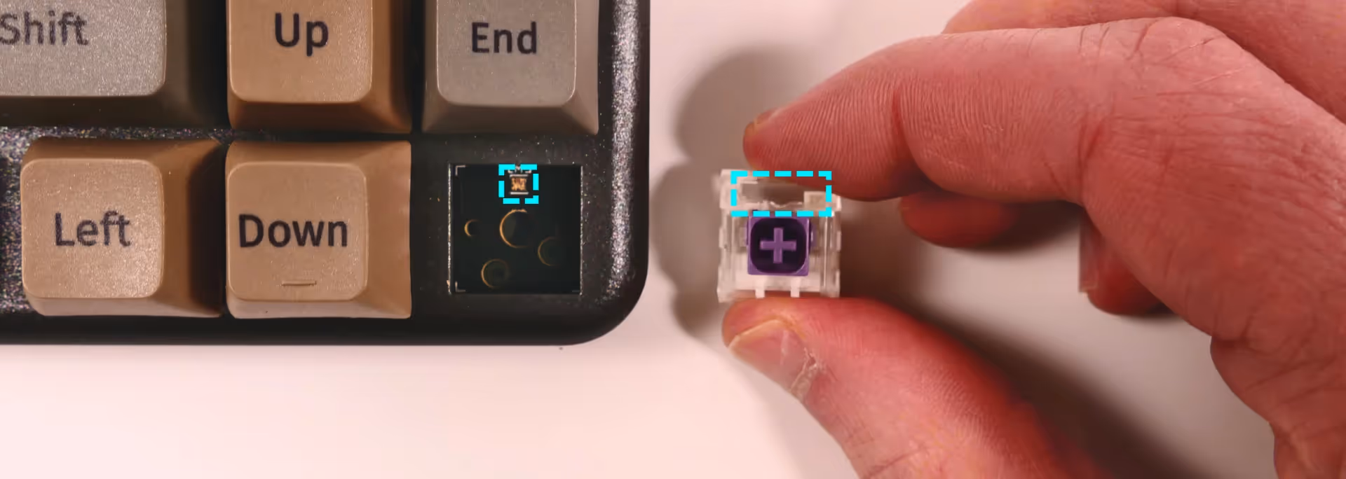 Switch orientation