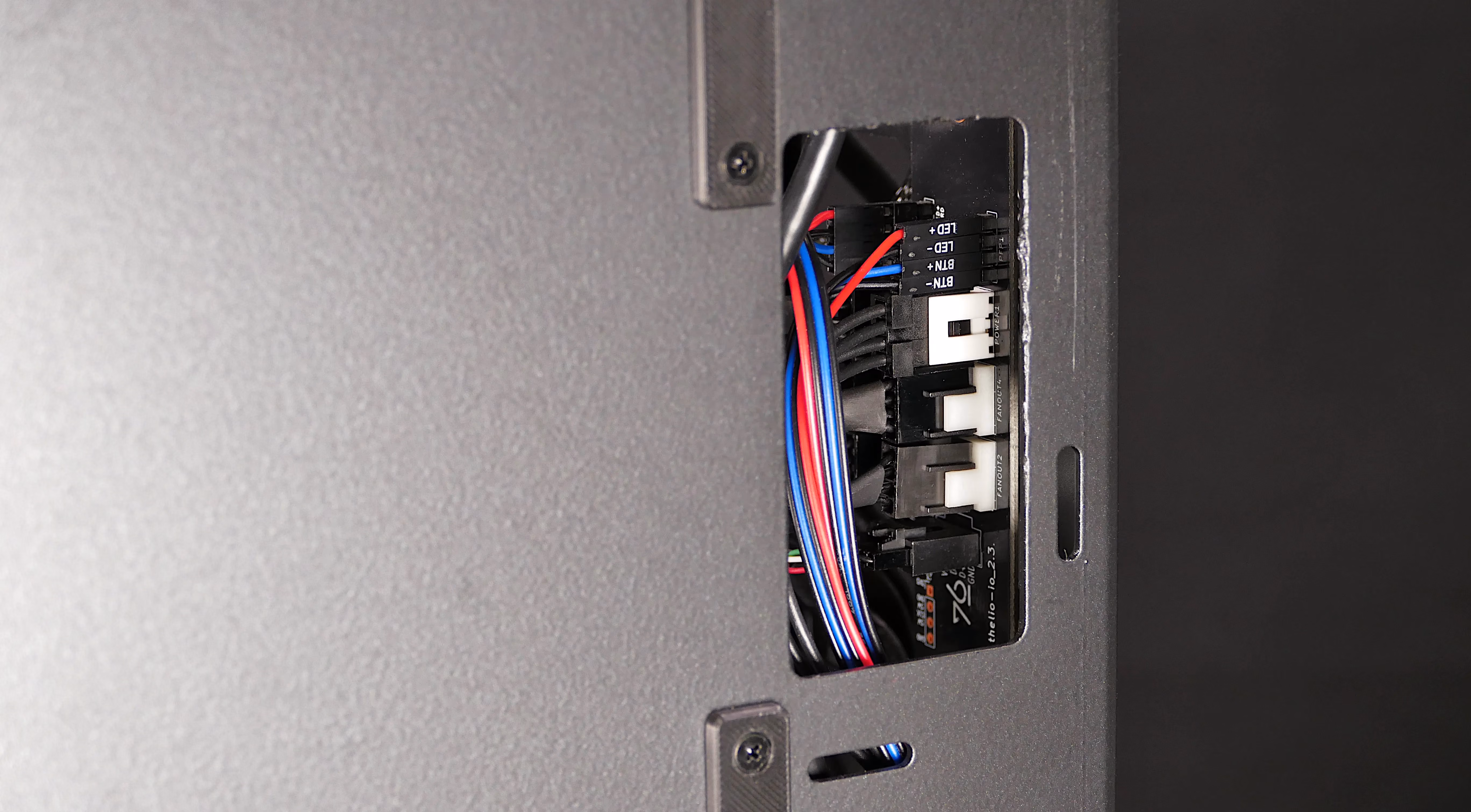 Thelio Io cabling cutout