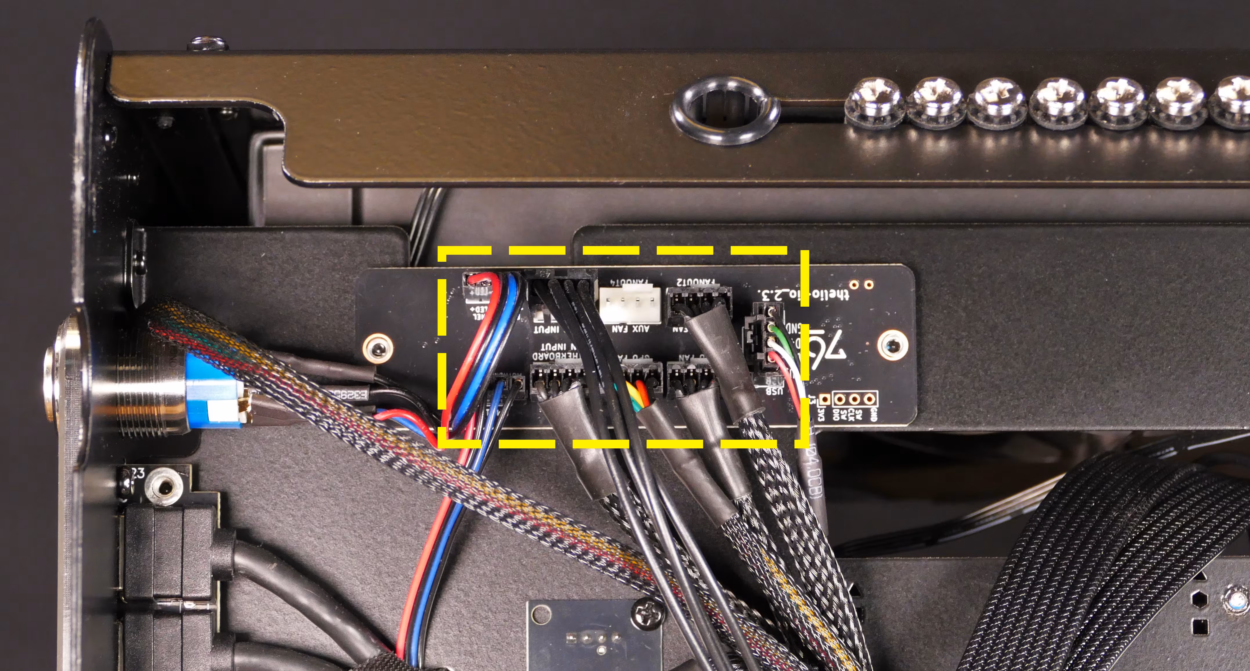 Thelio Io board cabling