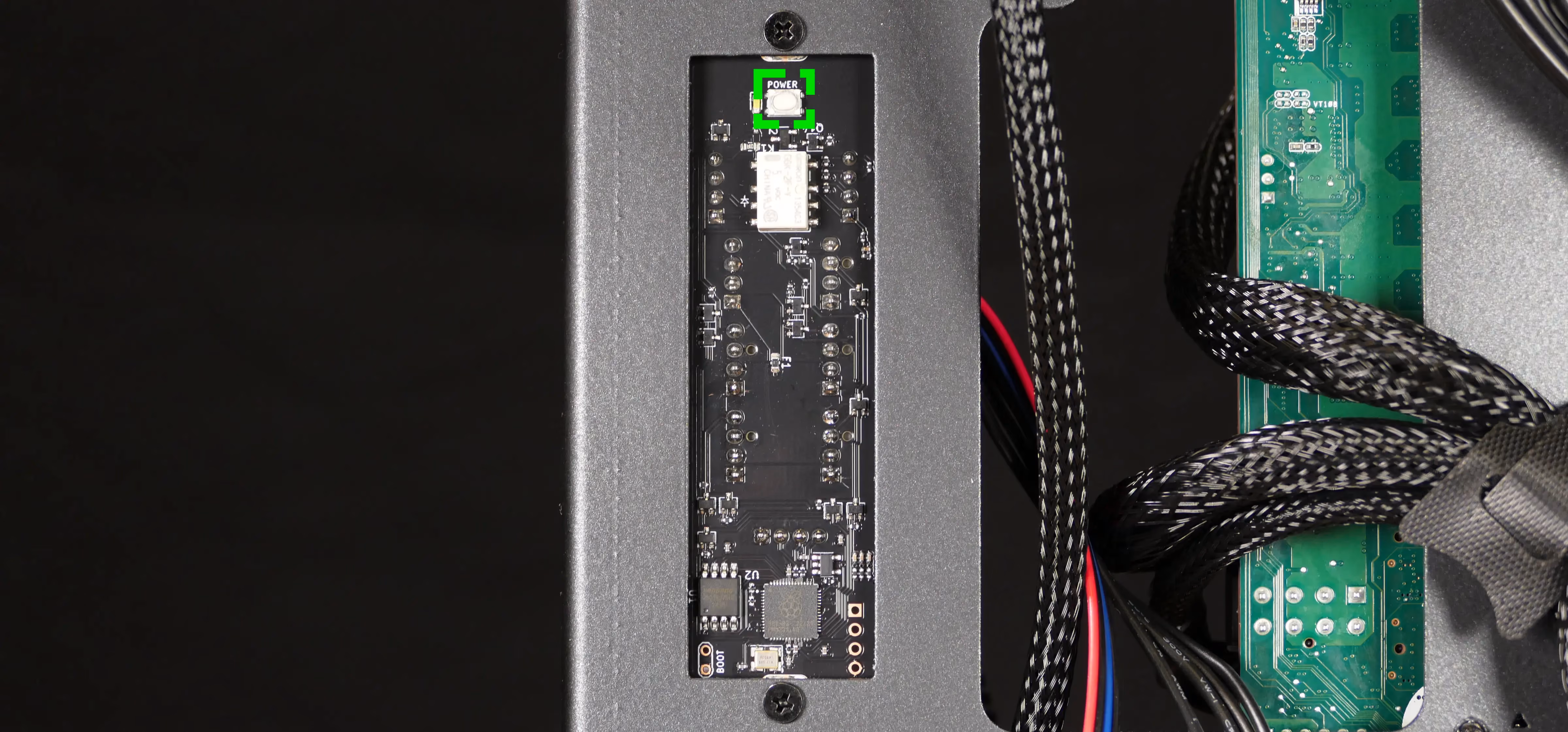 Internal power button